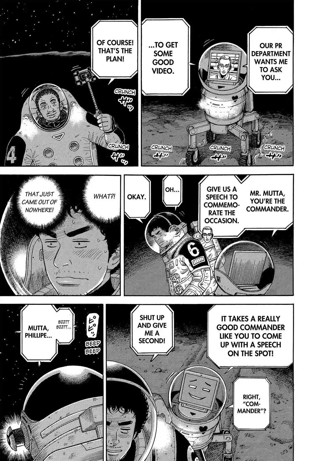 Read Uchuu Kyoudai chapter 328 image 5 on Lezhin