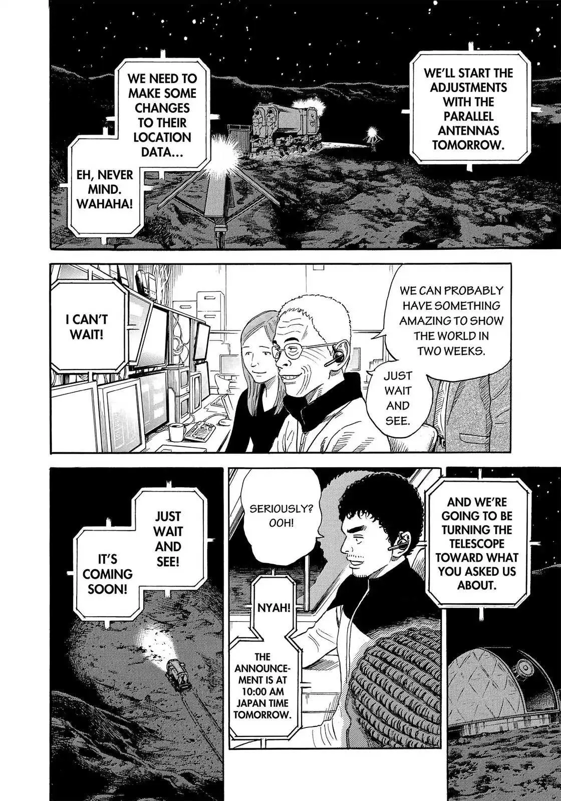 Read Uchuu Kyoudai chapter 329 image 12 on Lezhin