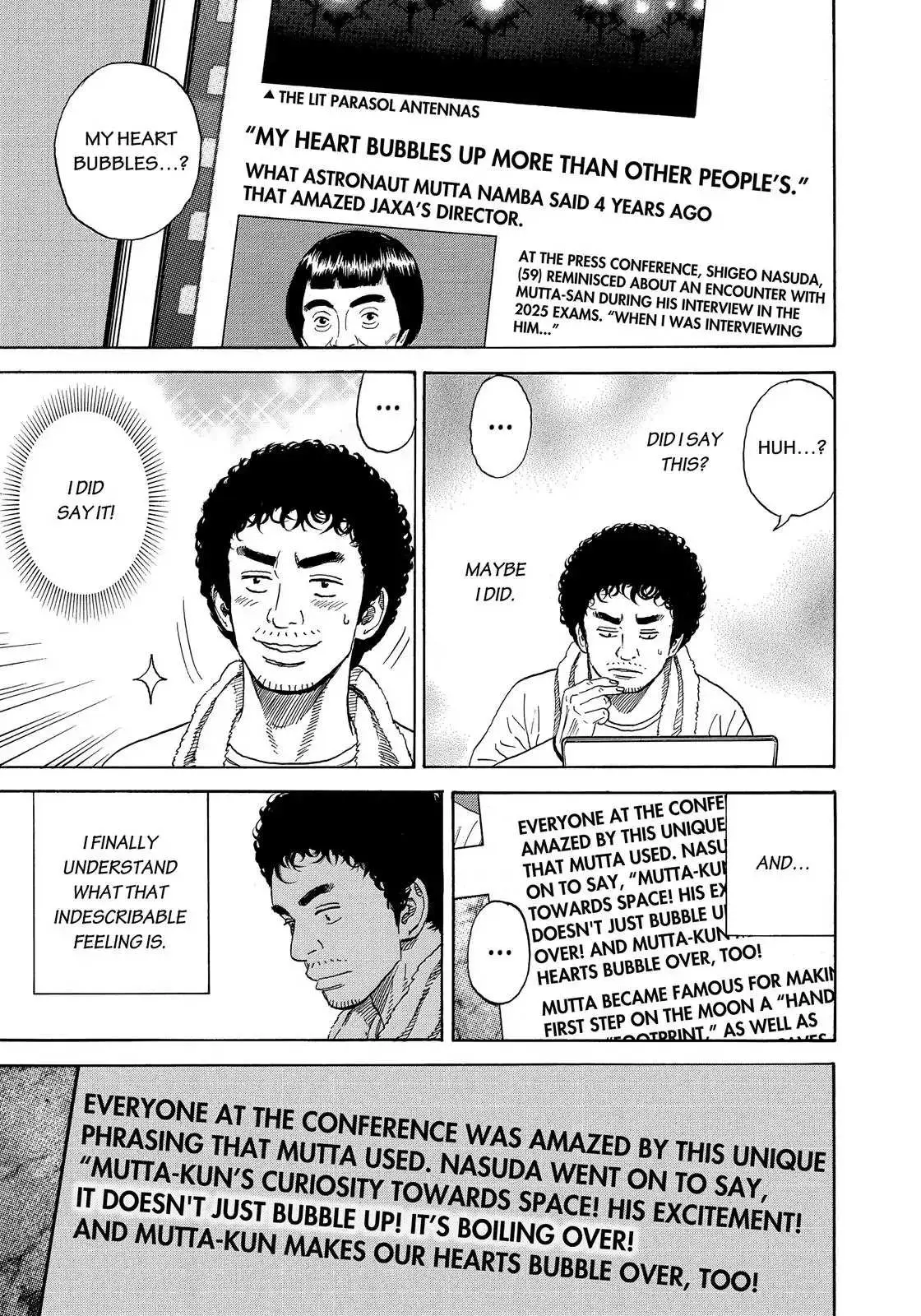 Read Uchuu Kyoudai chapter 329 image 21 on Lezhin