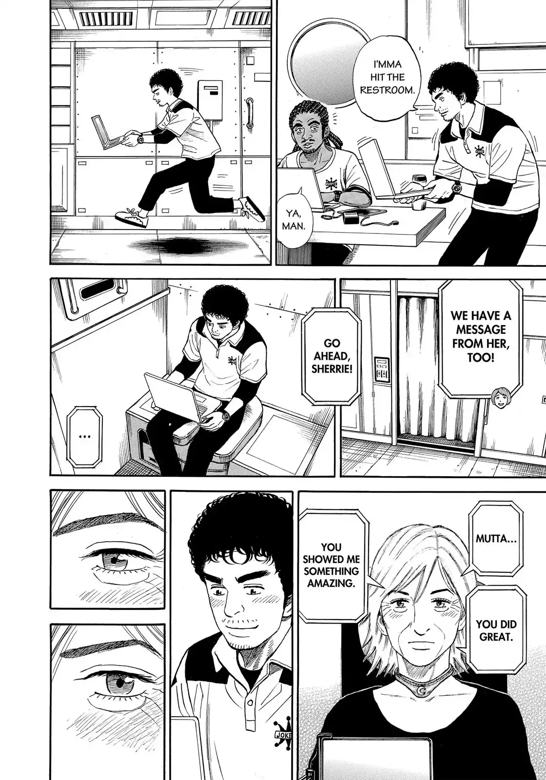 Read Uchuu Kyoudai chapter 330 image 14 on Lezhin