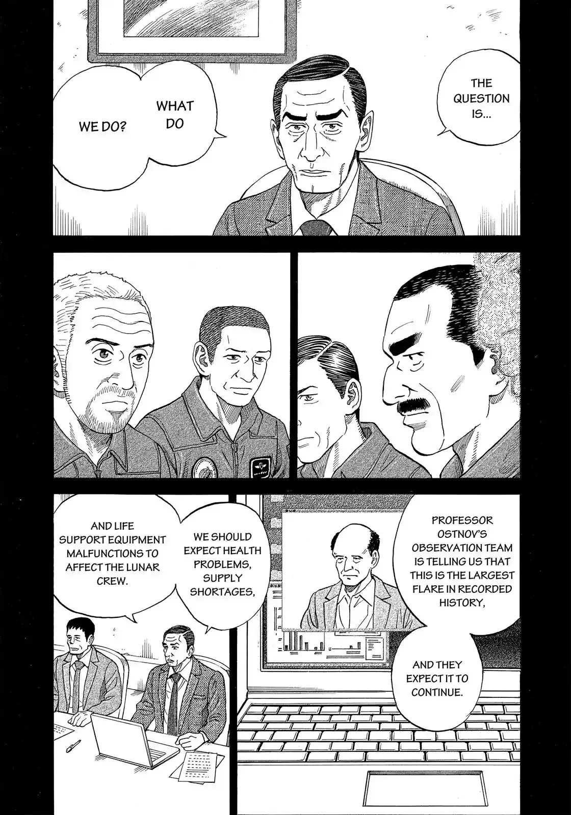Read Uchuu Kyoudai chapter 331 image 14 on Lezhin