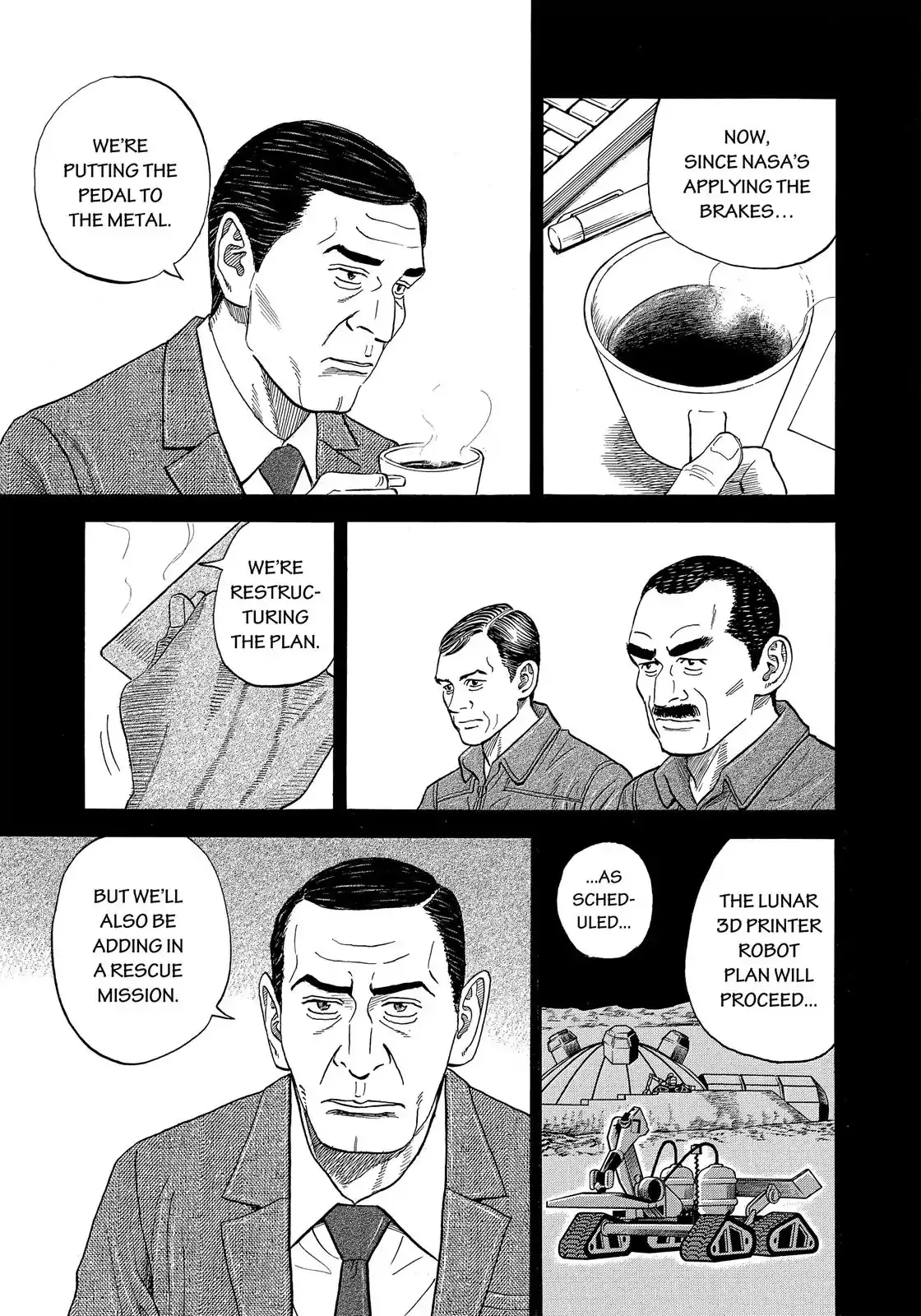 Read Uchuu Kyoudai chapter 331 image 15 on Lezhin