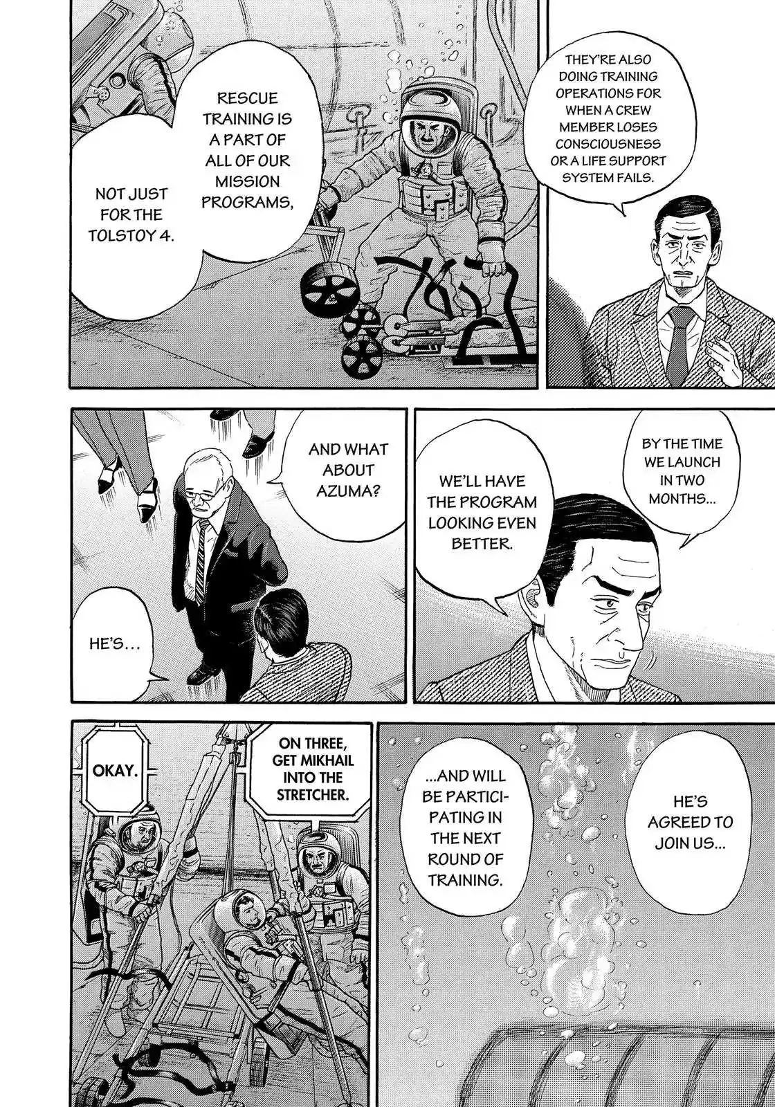 Read Uchuu Kyoudai chapter 332 image 8 on Lezhin