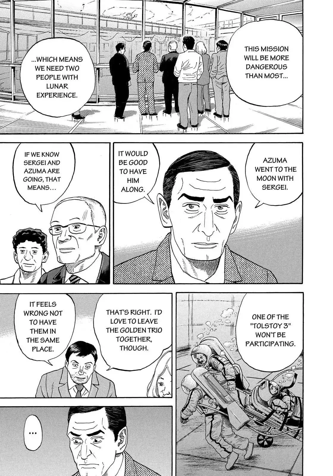 Read Uchuu Kyoudai chapter 332 image 9 on Lezhin