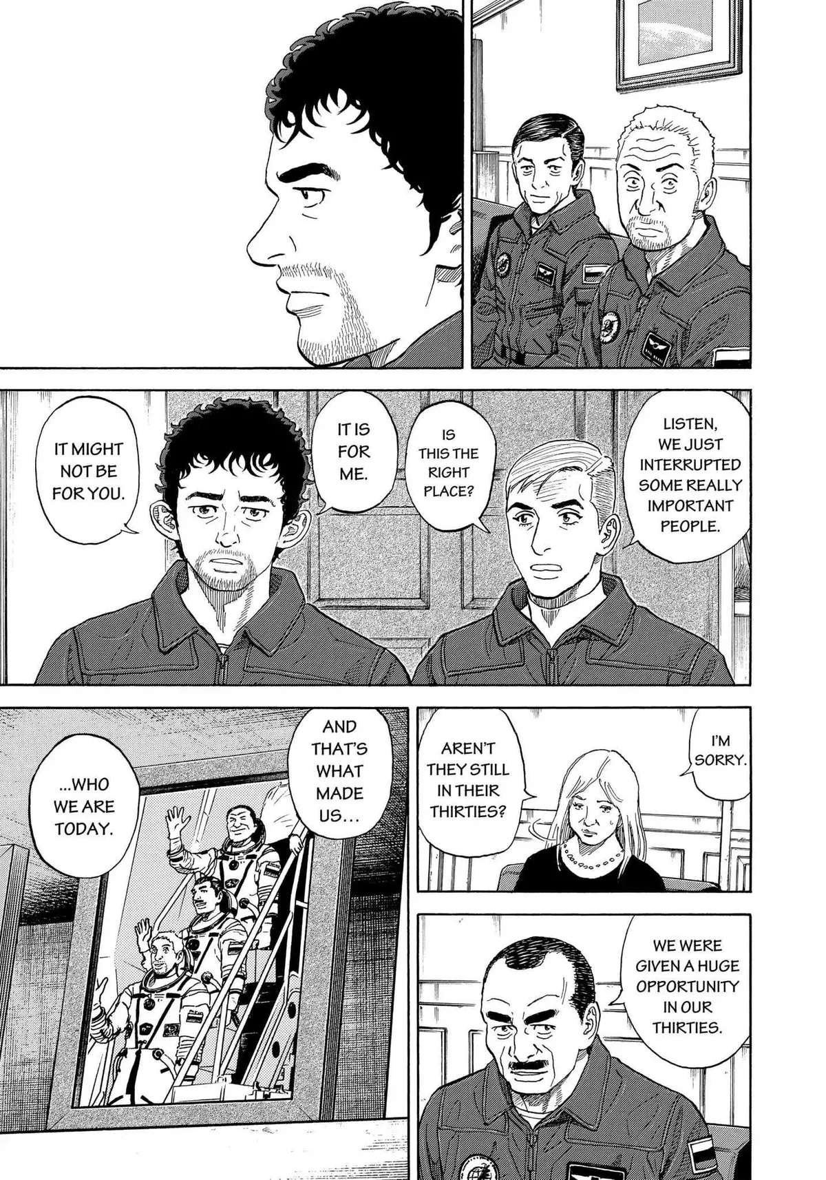 Read Uchuu Kyoudai chapter 334 image 11 on Lezhin