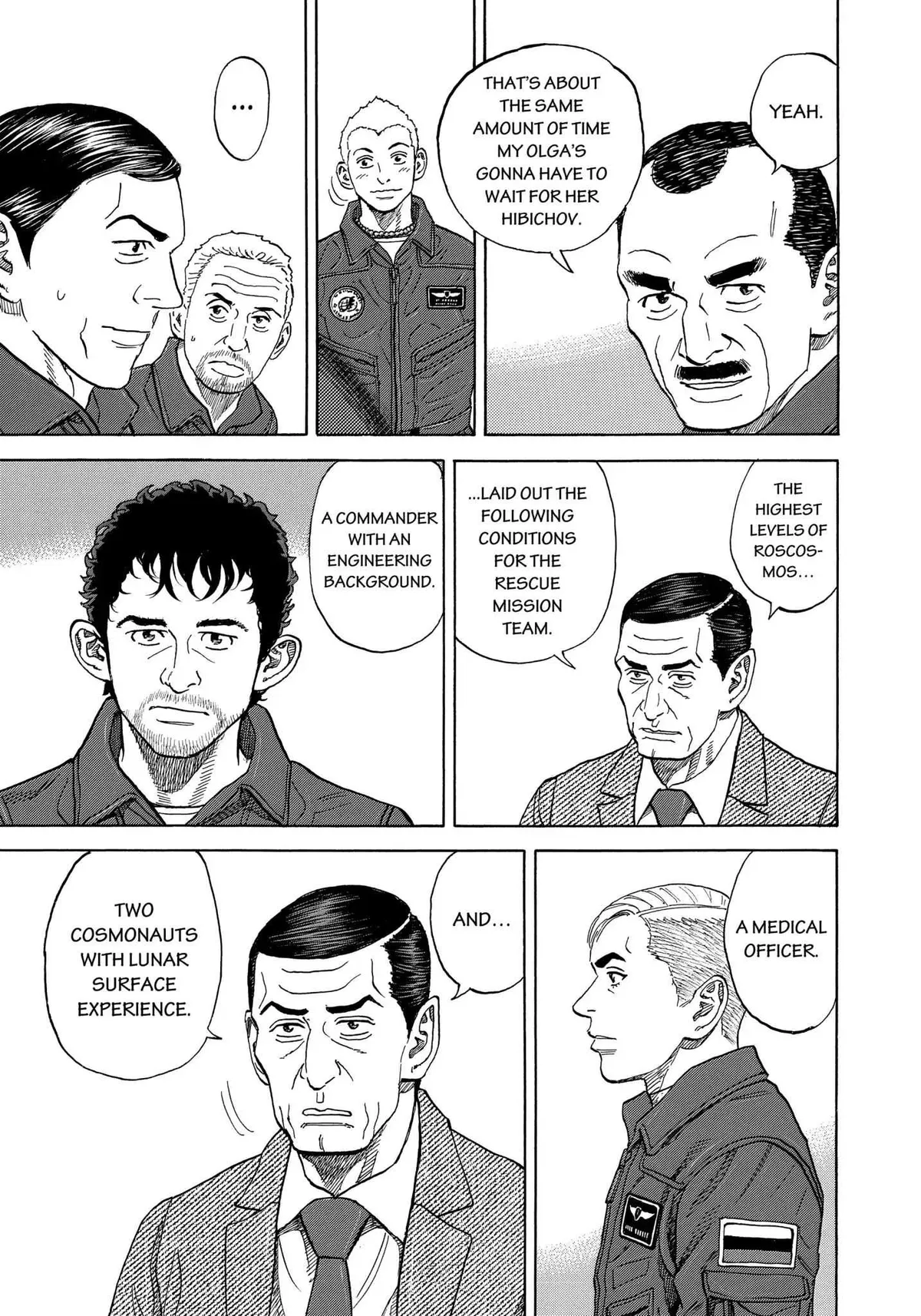 Read Uchuu Kyoudai chapter 334 image 19 on Lezhin