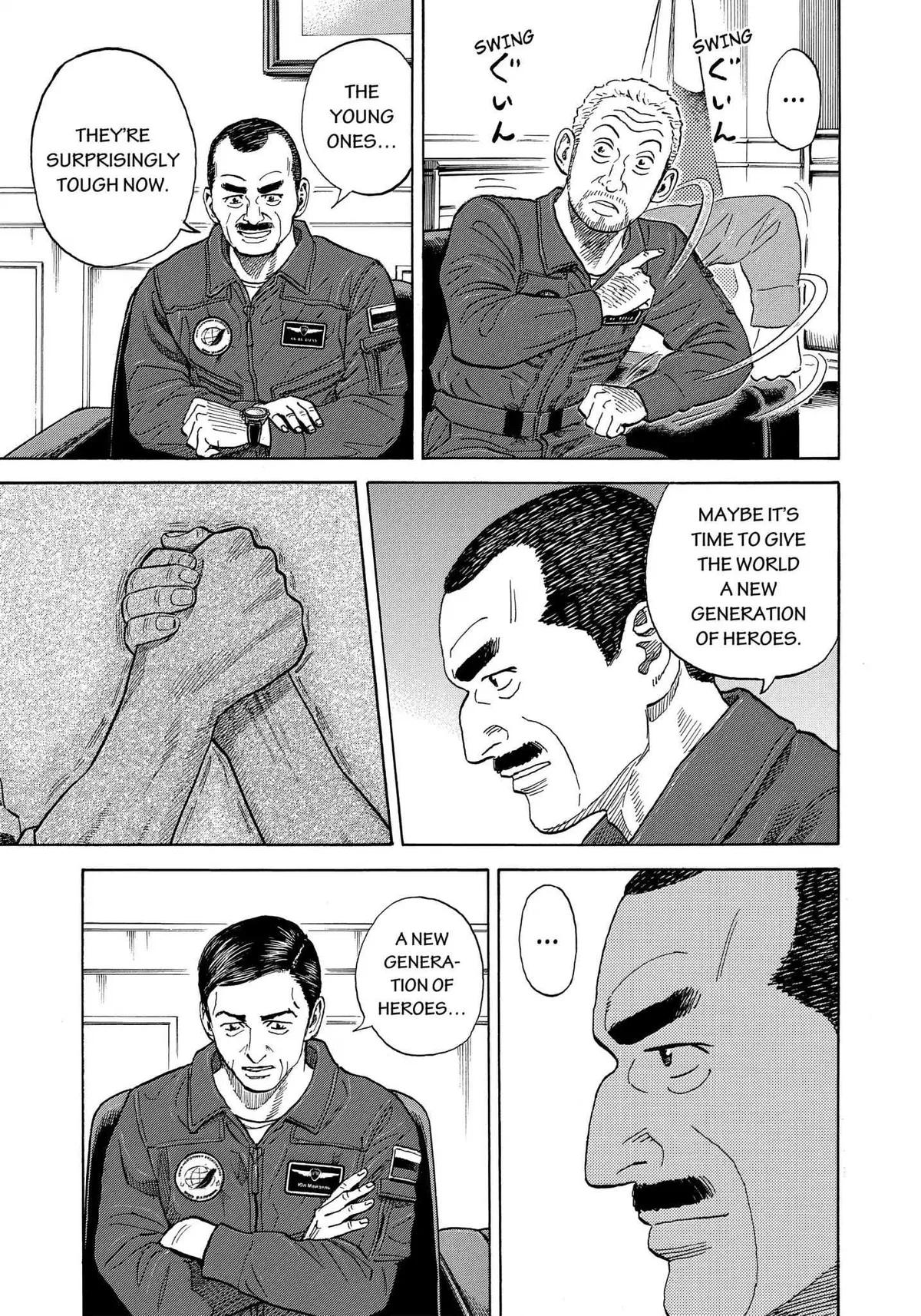 Read Uchuu Kyoudai chapter 334 image 7 on Lezhin