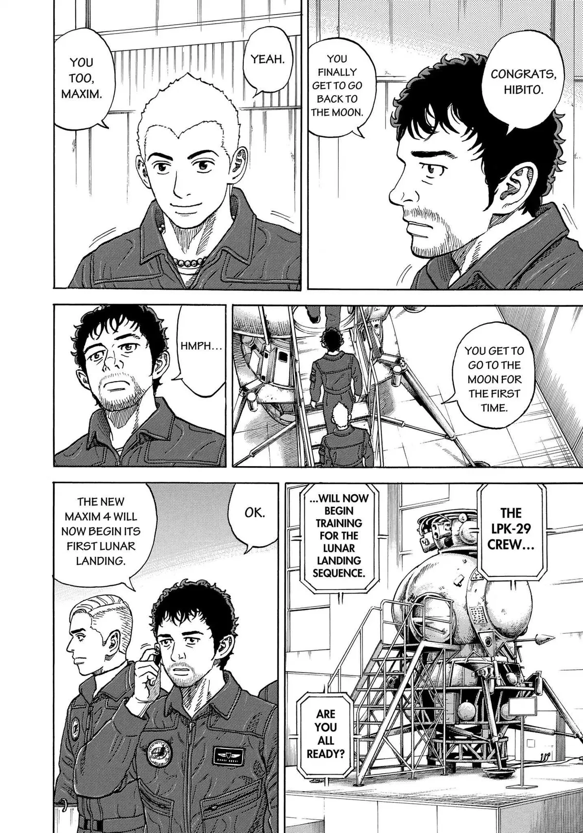Read Uchuu Kyoudai chapter 335 image 10 on Lezhin