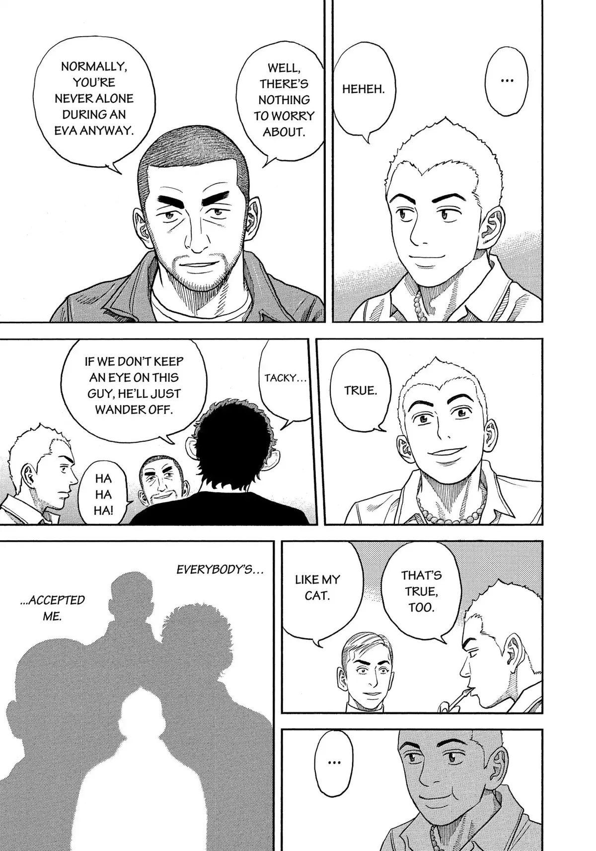 Read Uchuu Kyoudai chapter 335 image 19 on Lezhin