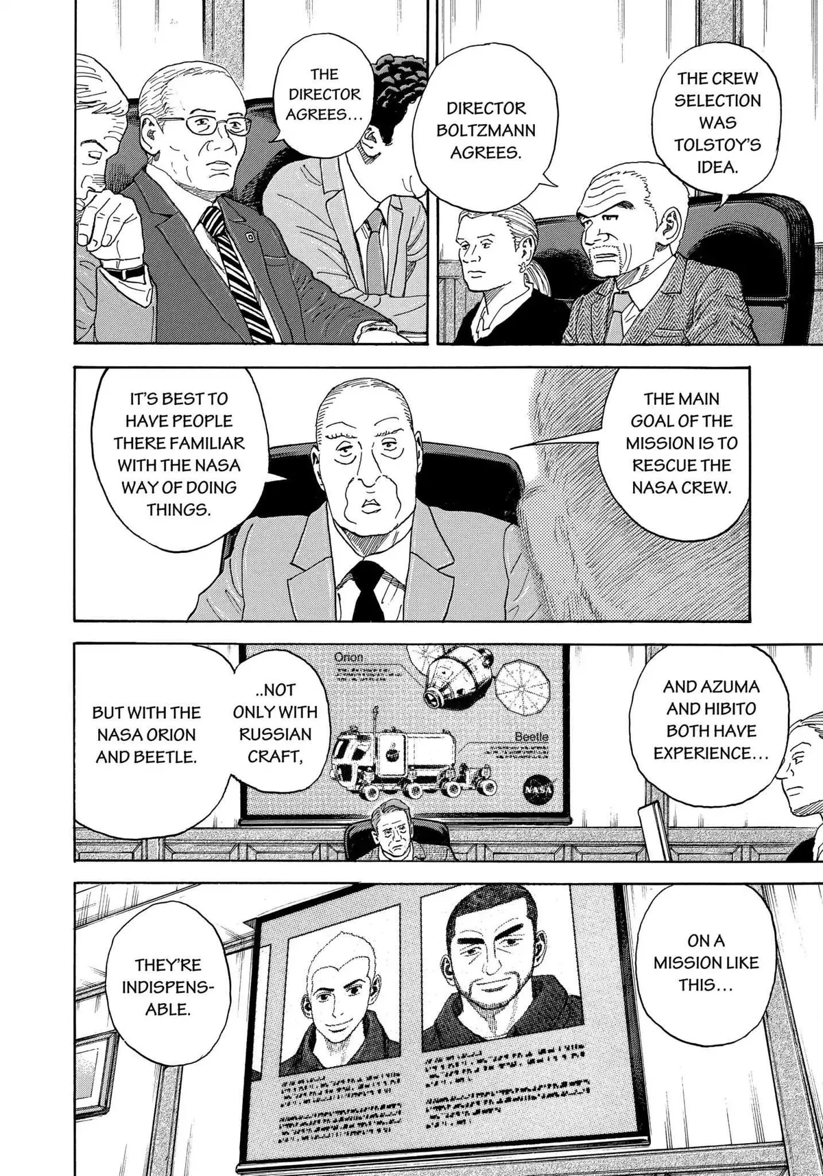 Read Uchuu Kyoudai chapter 335 image 6 on Lezhin