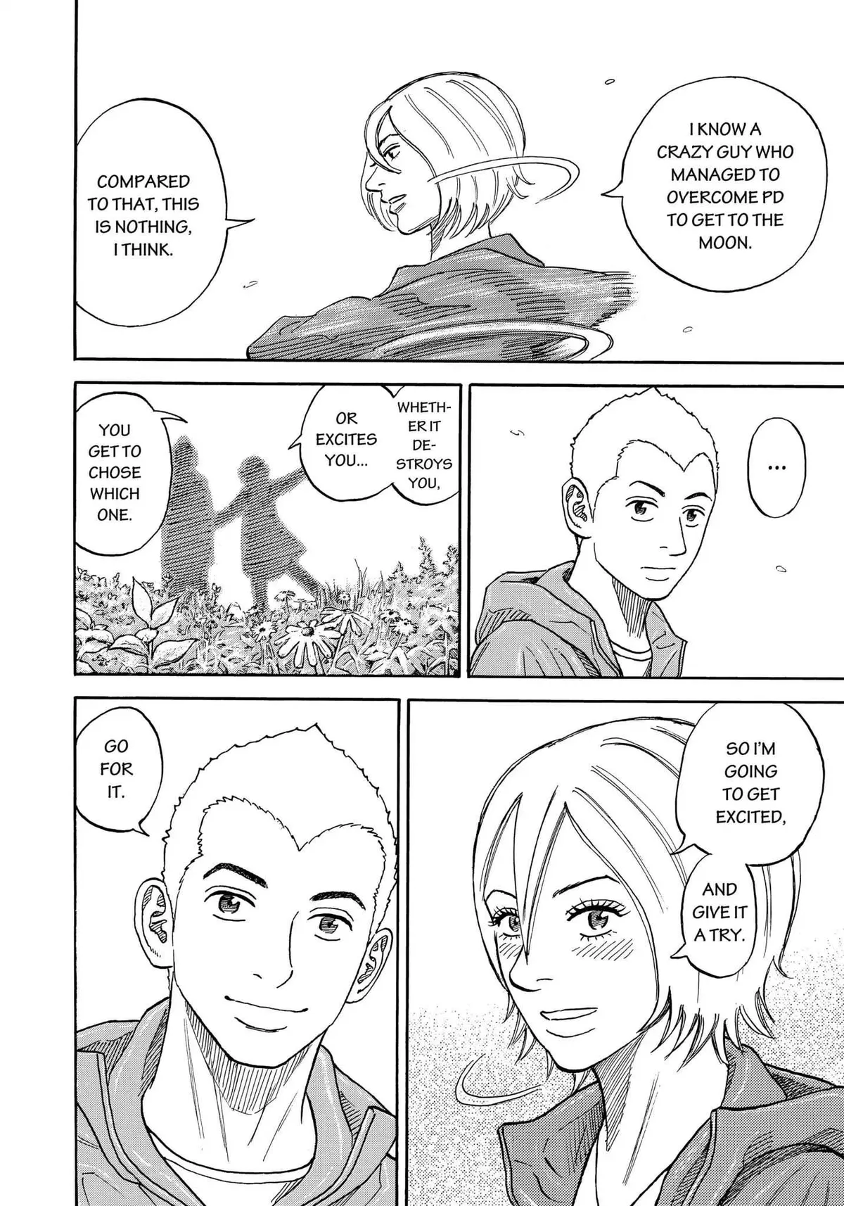 Read Uchuu Kyoudai chapter 336 image 18 on Lezhin
