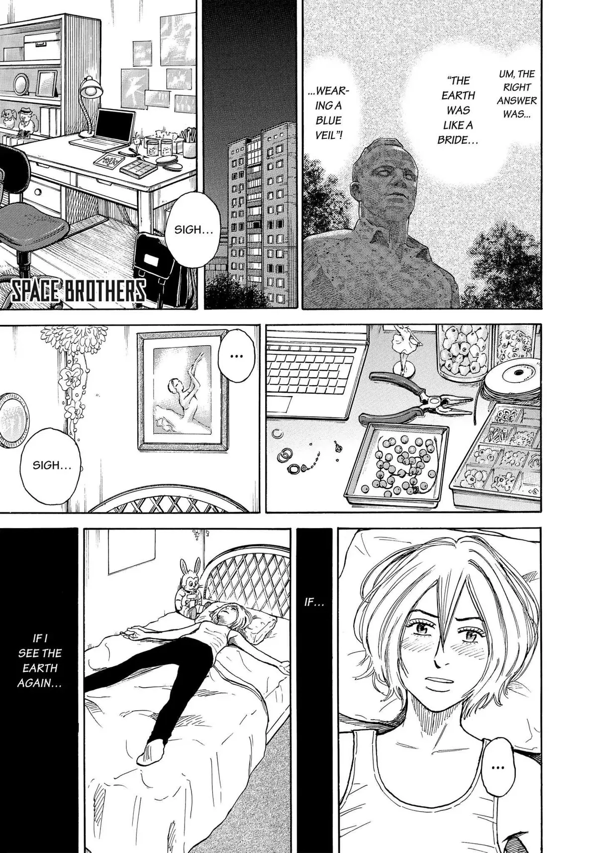 Read Uchuu Kyoudai chapter 337 image 1 on Lezhin