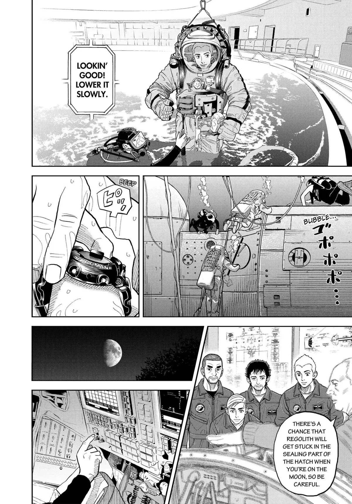 Read Uchuu Kyoudai chapter 337 image 10 on Lezhin