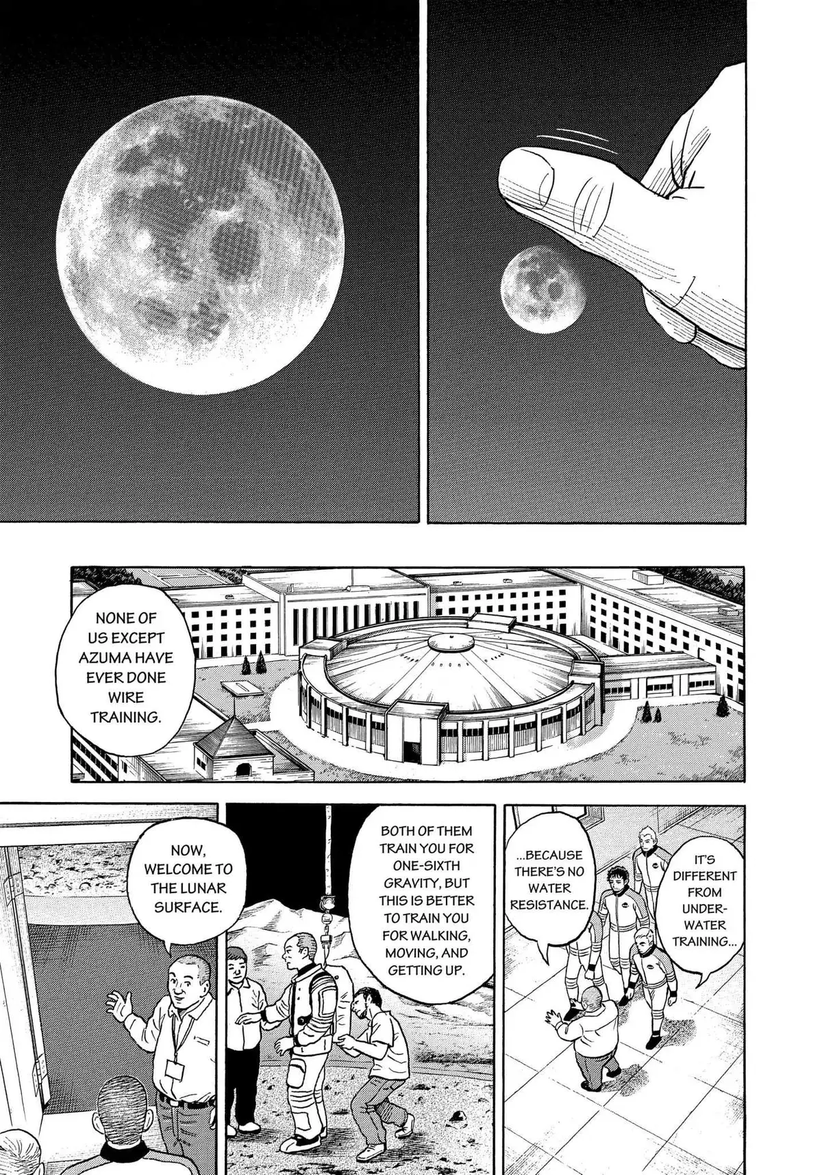 Read Uchuu Kyoudai chapter 337 image 13 on Lezhin