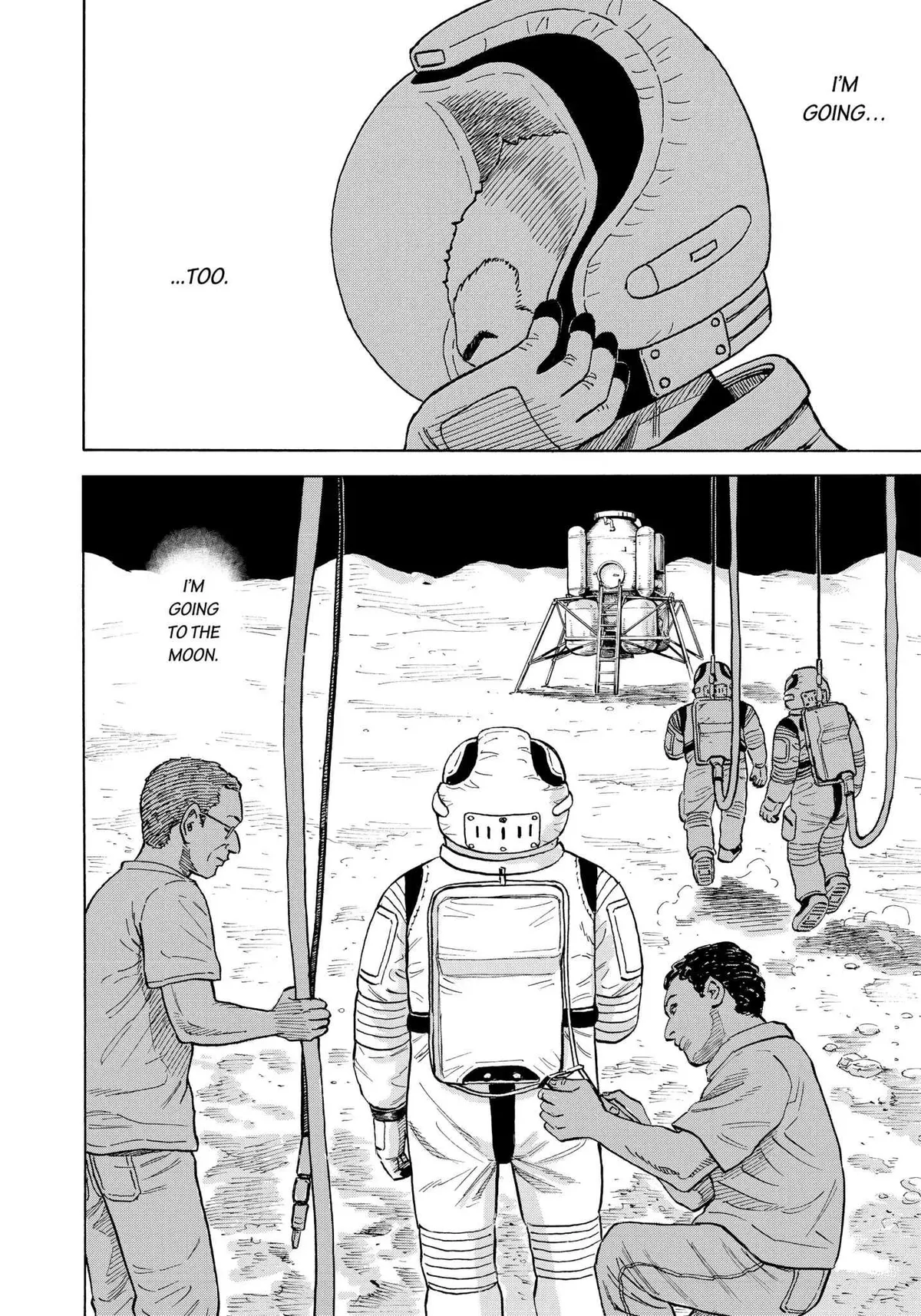 Read Uchuu Kyoudai chapter 337 image 19 on Lezhin