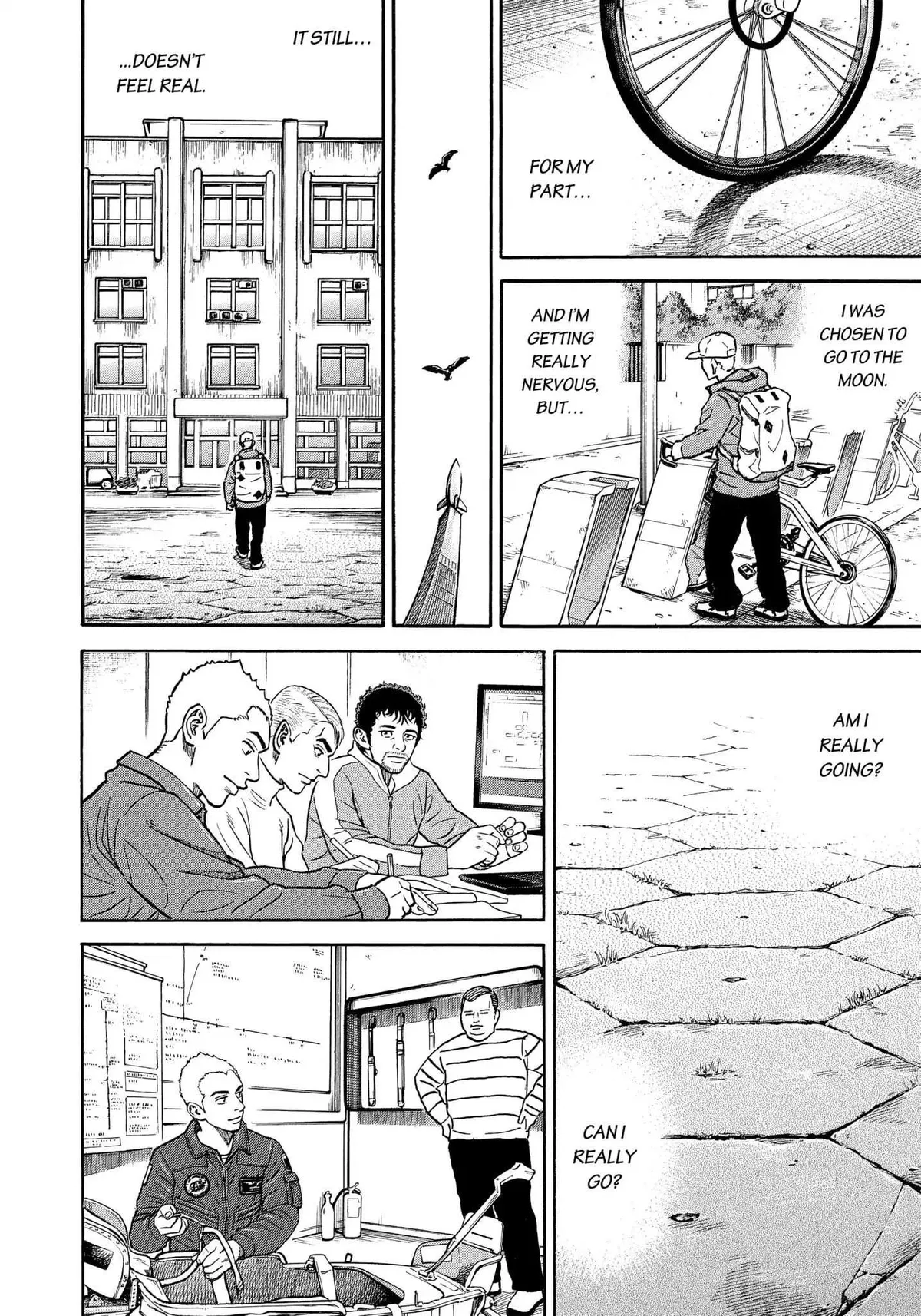 Read Uchuu Kyoudai chapter 337 image 6 on Lezhin