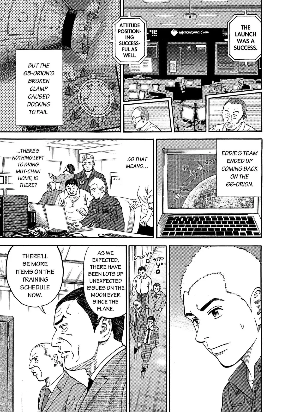 Read Uchuu Kyoudai chapter 338 image 11 on Lezhin