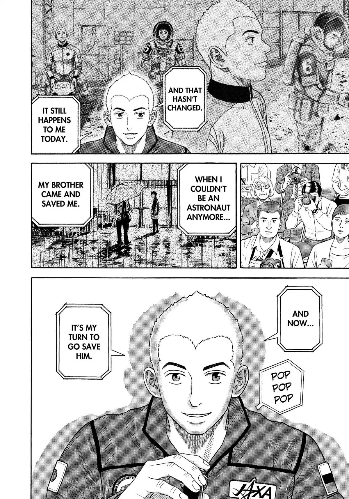 Read Uchuu Kyoudai chapter 338 image 20 on Lezhin