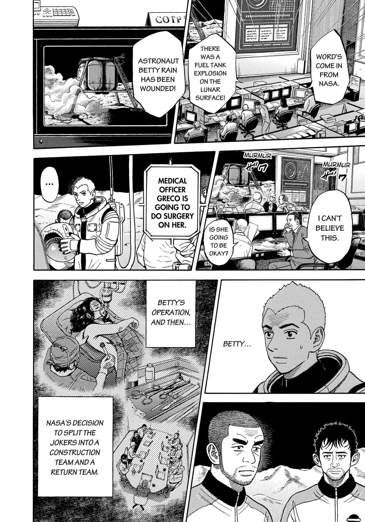 Read Uchuu Kyoudai chapter 338 image 8 on Lezhin