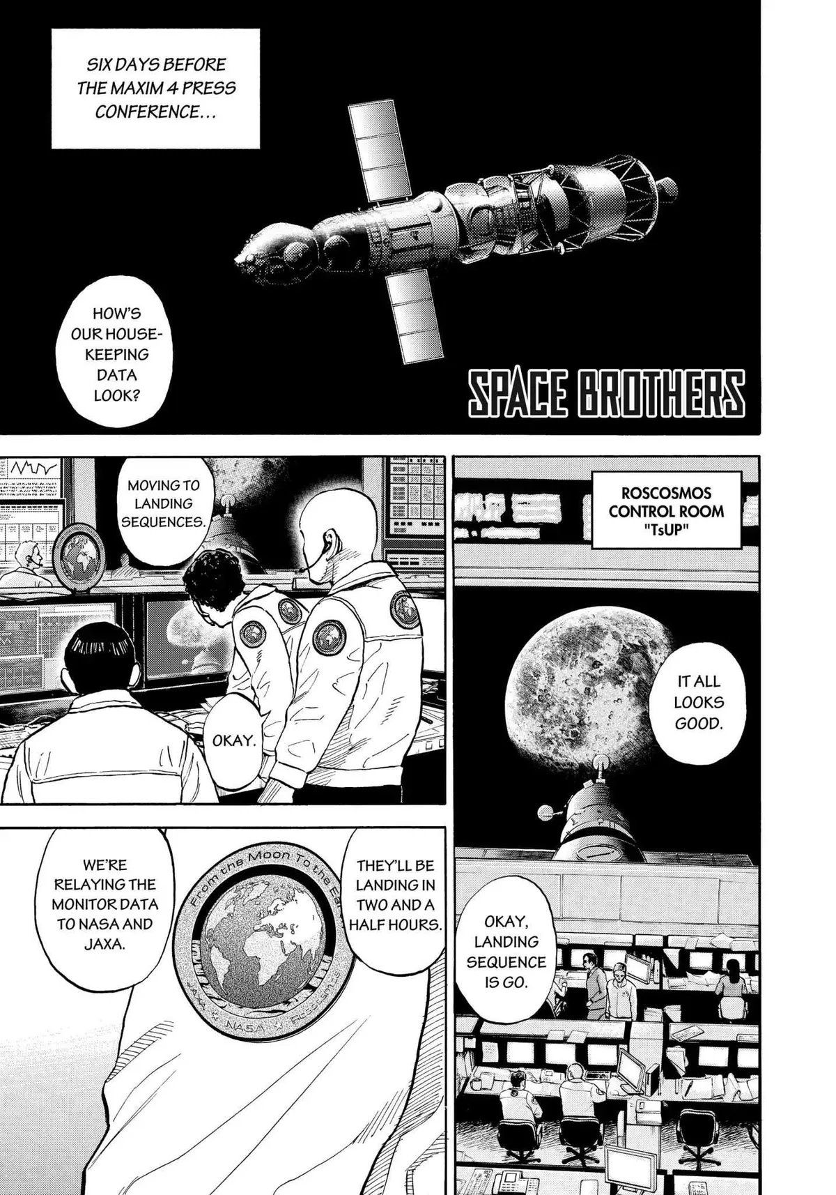 Read Uchuu Kyoudai chapter 339 image 1 on Lezhin