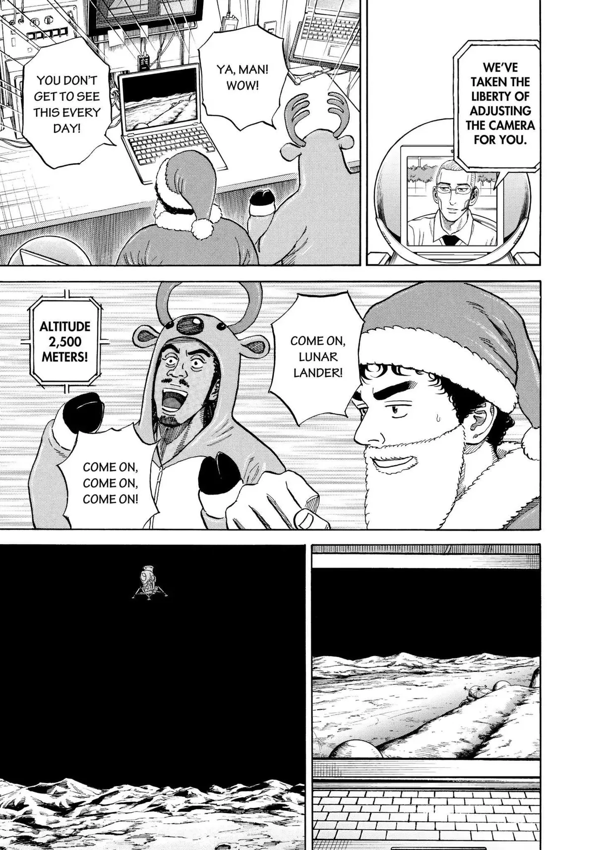 Read Uchuu Kyoudai chapter 339 image 15 on Lezhin