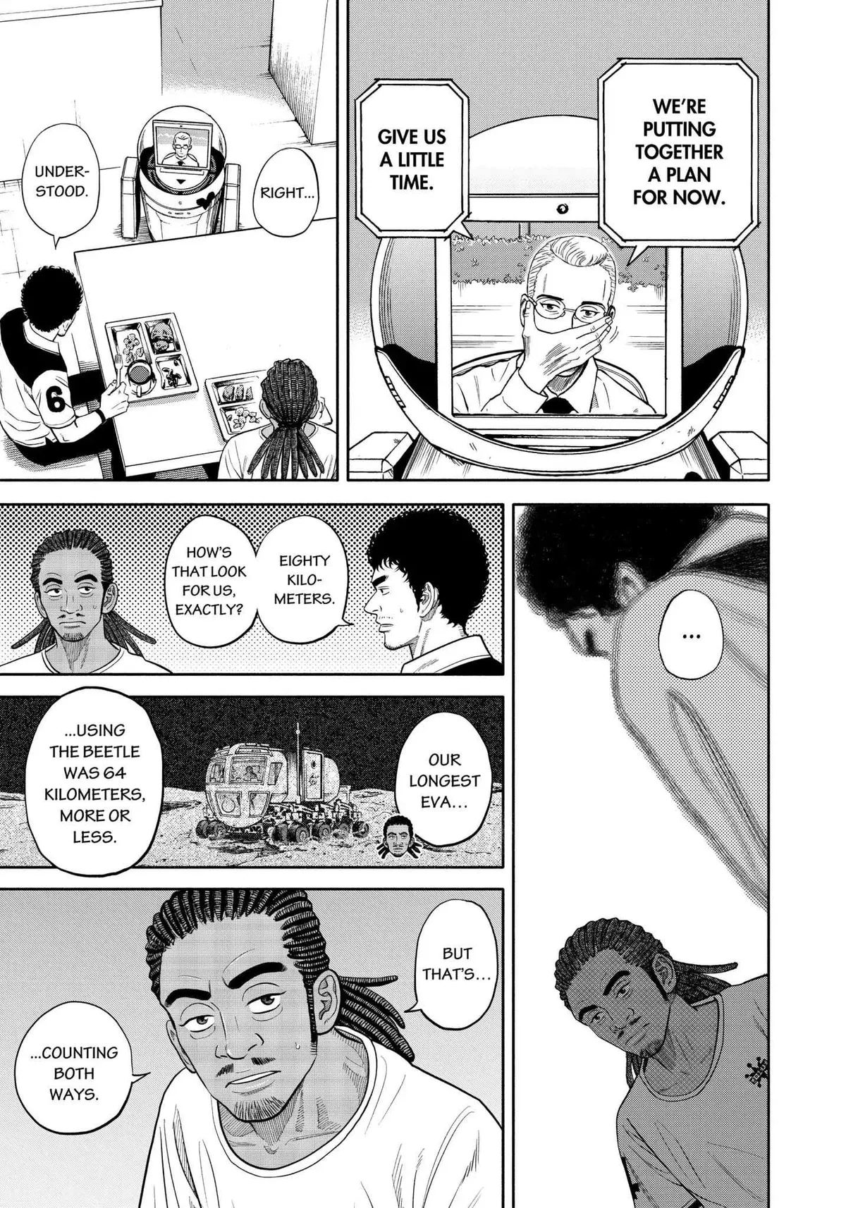 Read Uchuu Kyoudai chapter 340 image 17 on Lezhin