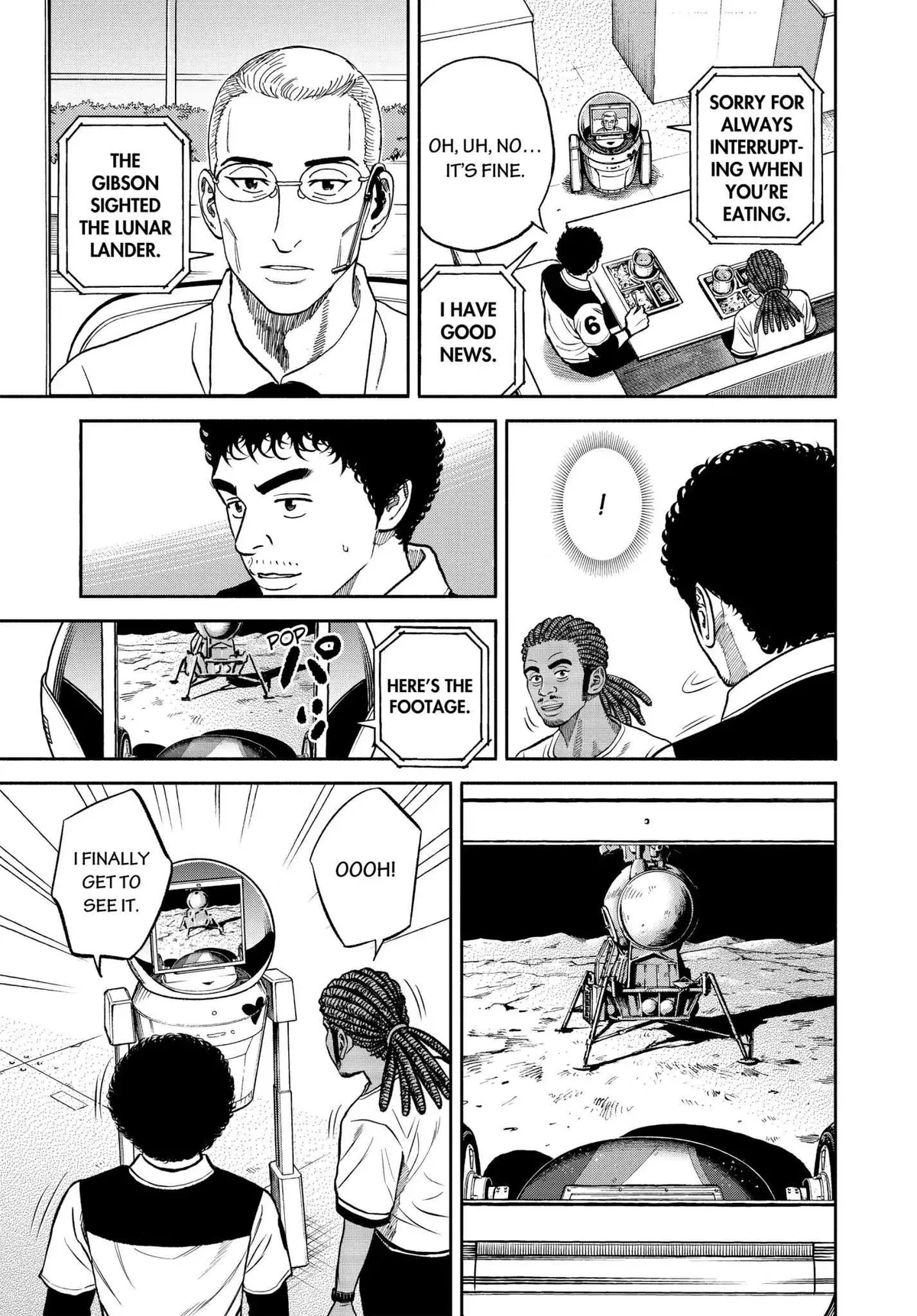 Read Uchuu Kyoudai chapter 341 image 15 on Lezhin