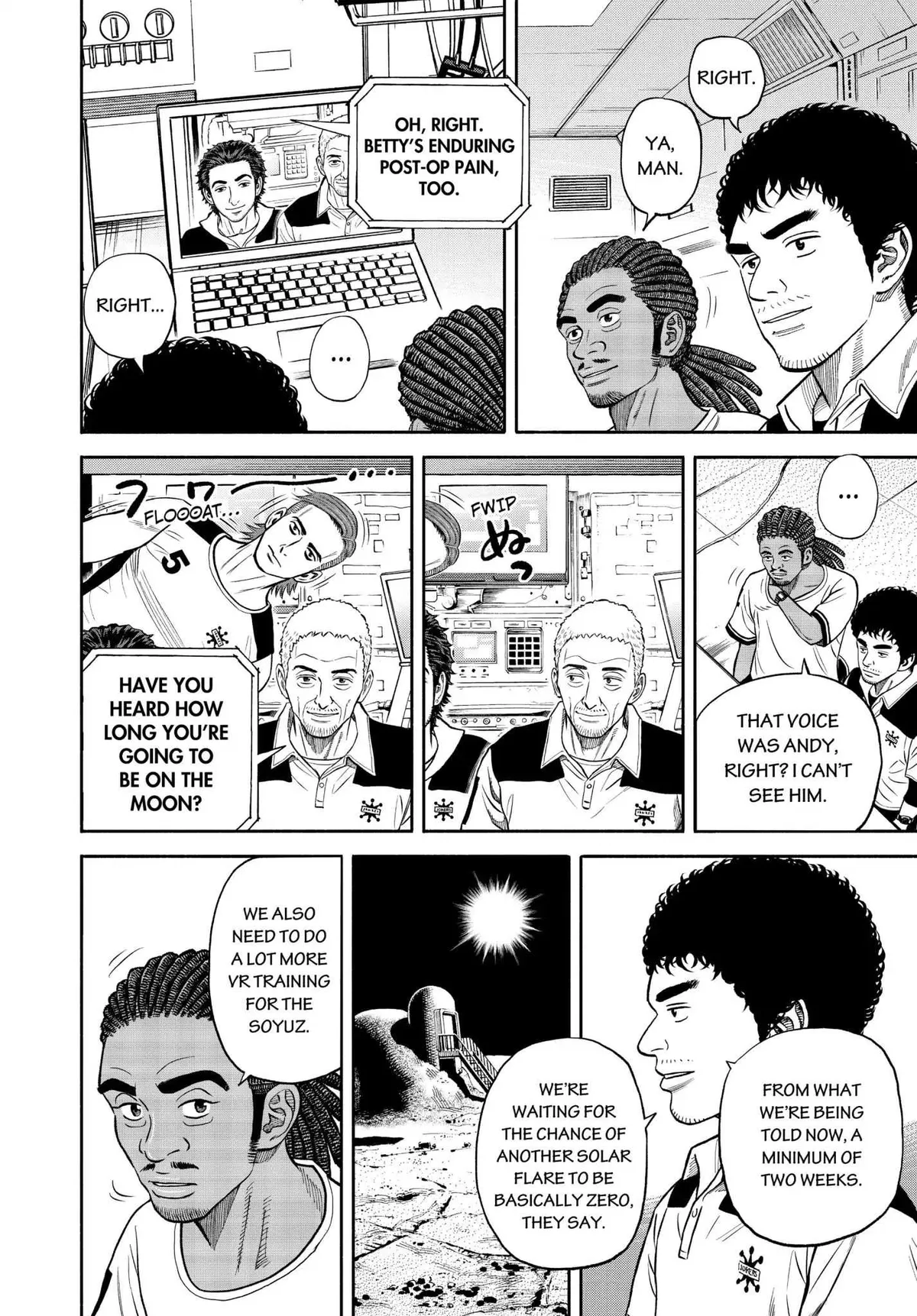 Read Uchuu Kyoudai chapter 341 image 6 on Lezhin