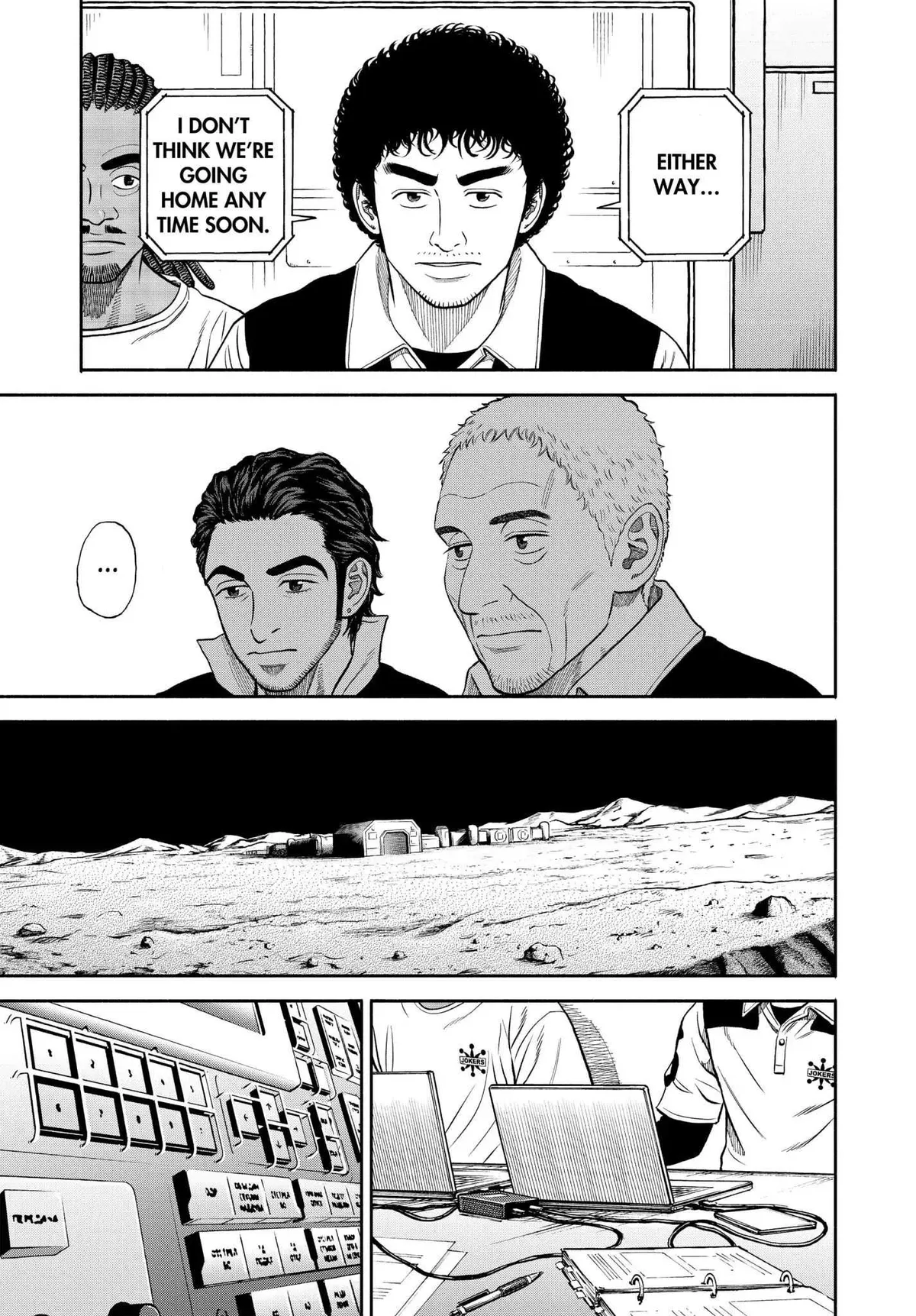 Read Uchuu Kyoudai chapter 341 image 7 on Lezhin