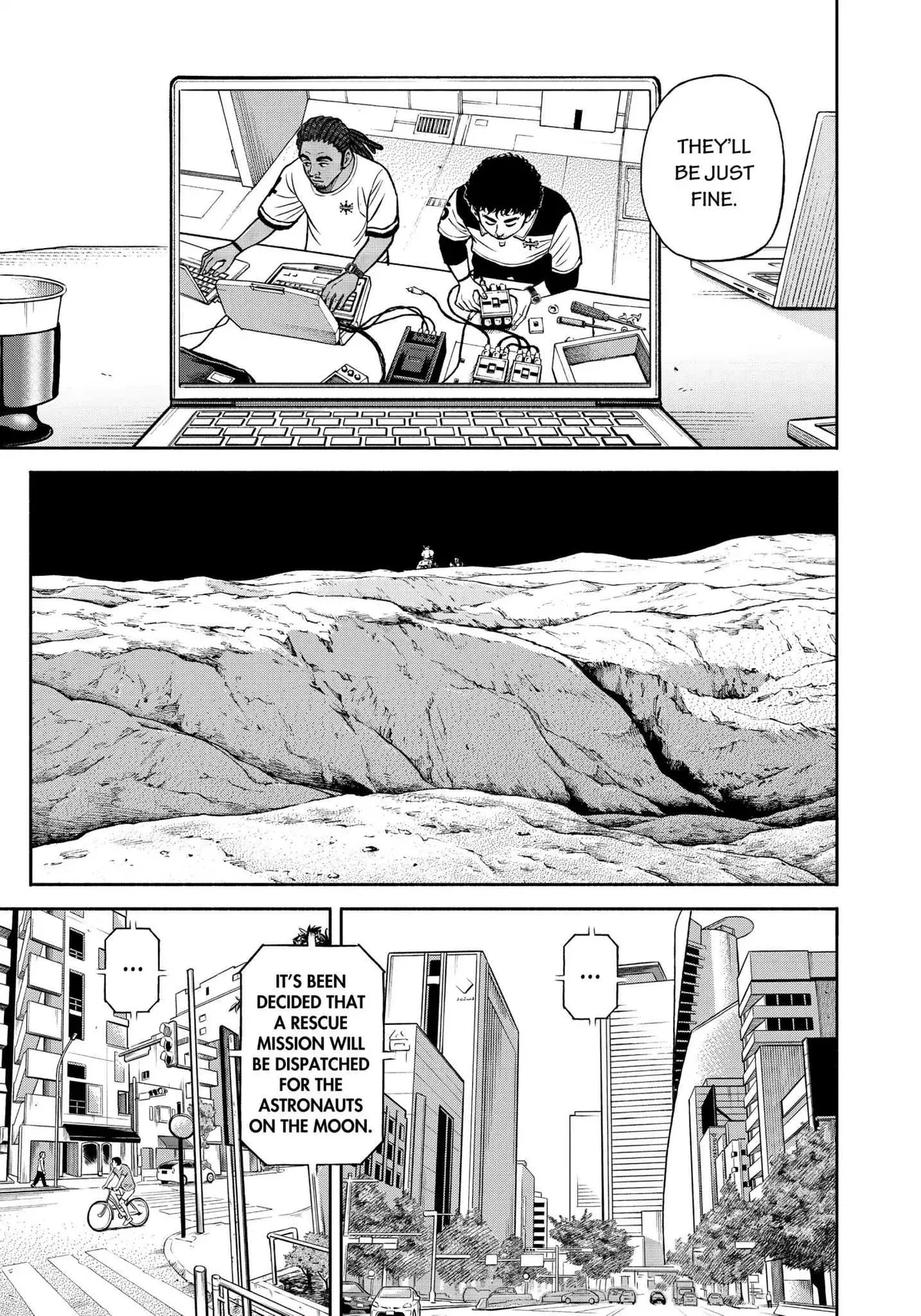 Read Uchuu Kyoudai chapter 342 image 11 on Lezhin