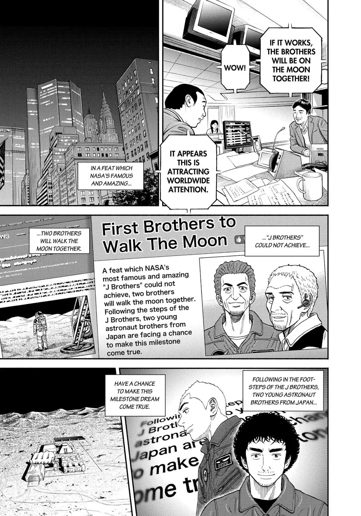 Read Uchuu Kyoudai chapter 342 image 13 on Lezhin