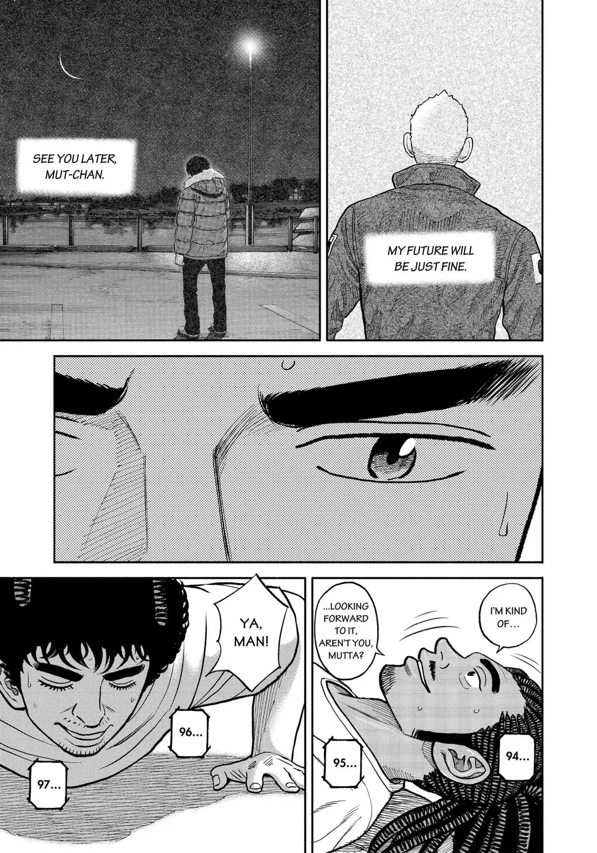 Read Uchuu Kyoudai chapter 342 image 15 on Lezhin