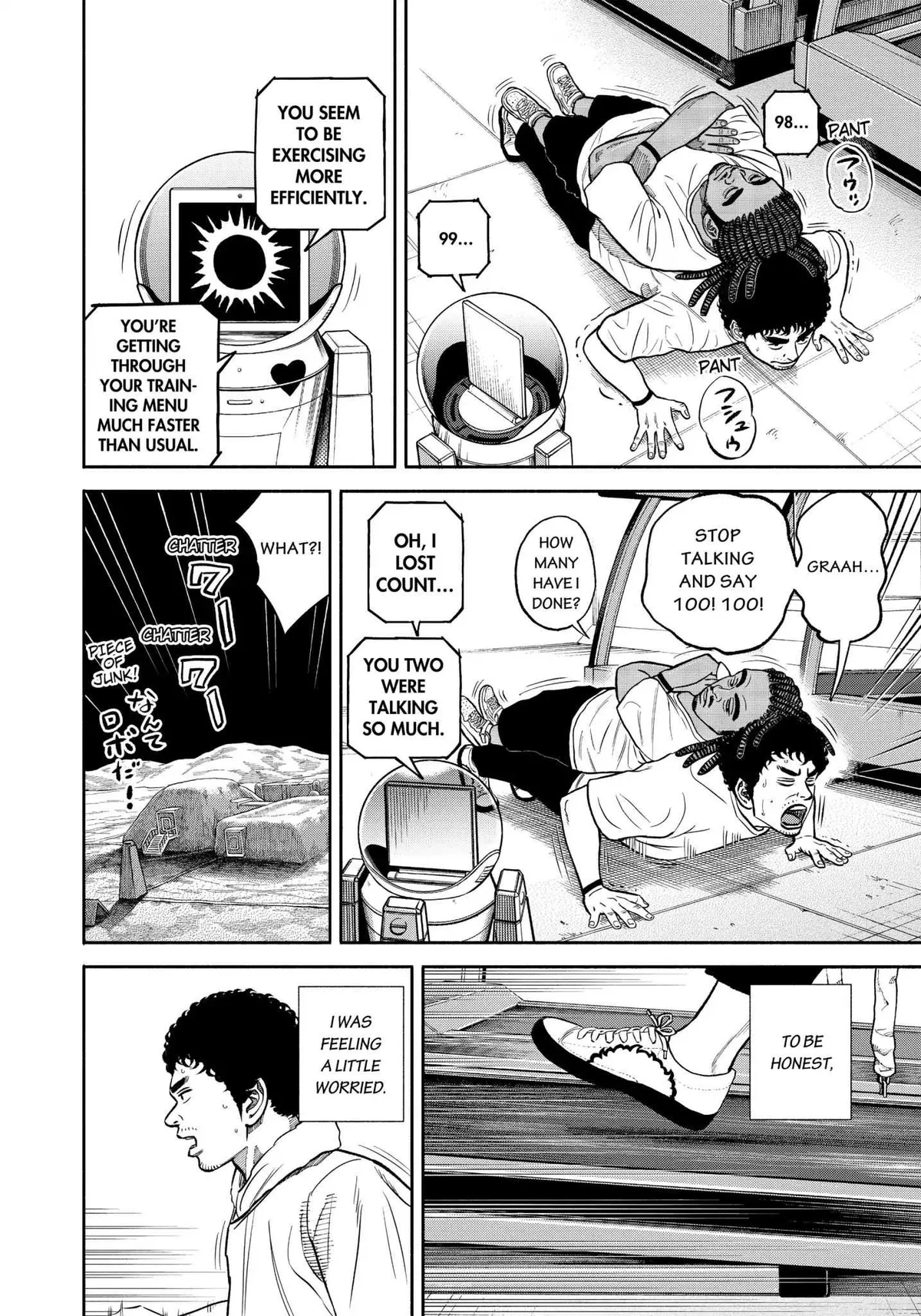 Read Uchuu Kyoudai chapter 342 image 16 on Lezhin