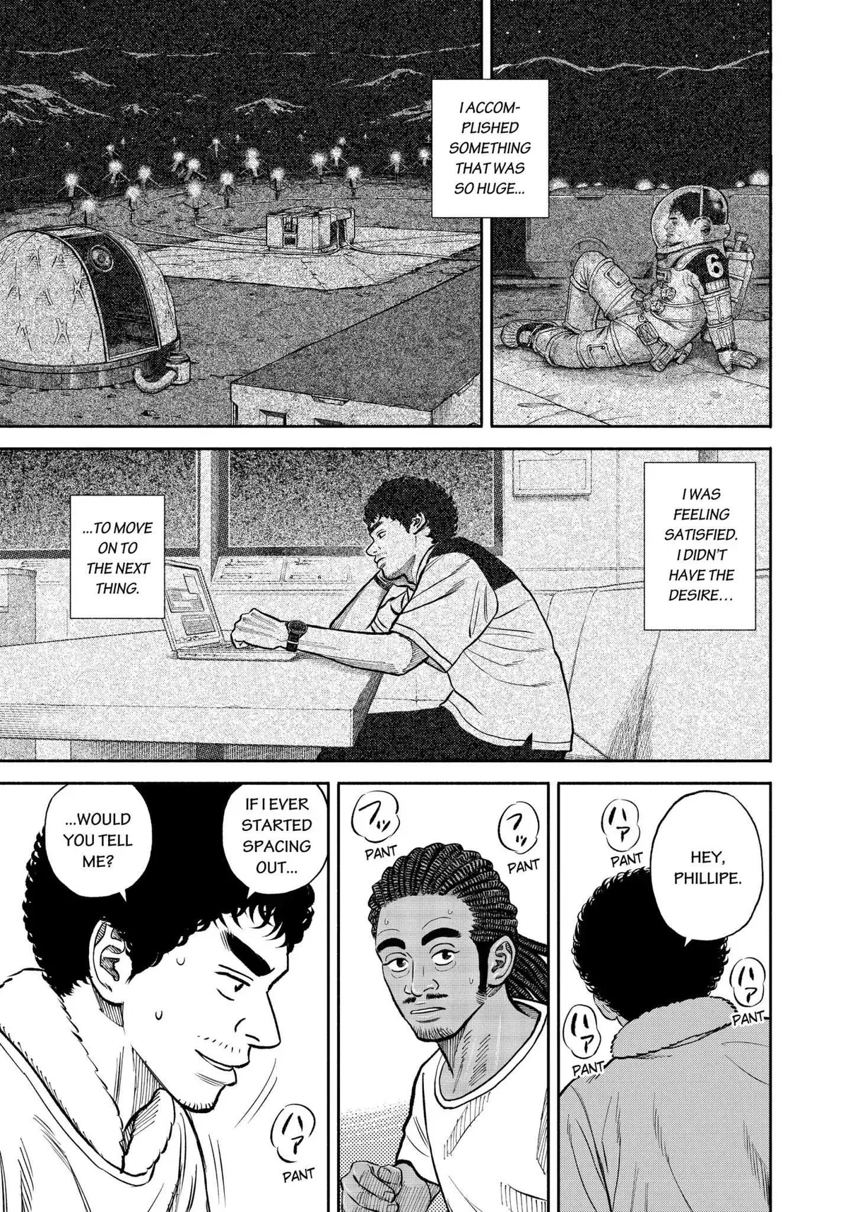 Read Uchuu Kyoudai chapter 342 image 17 on Lezhin