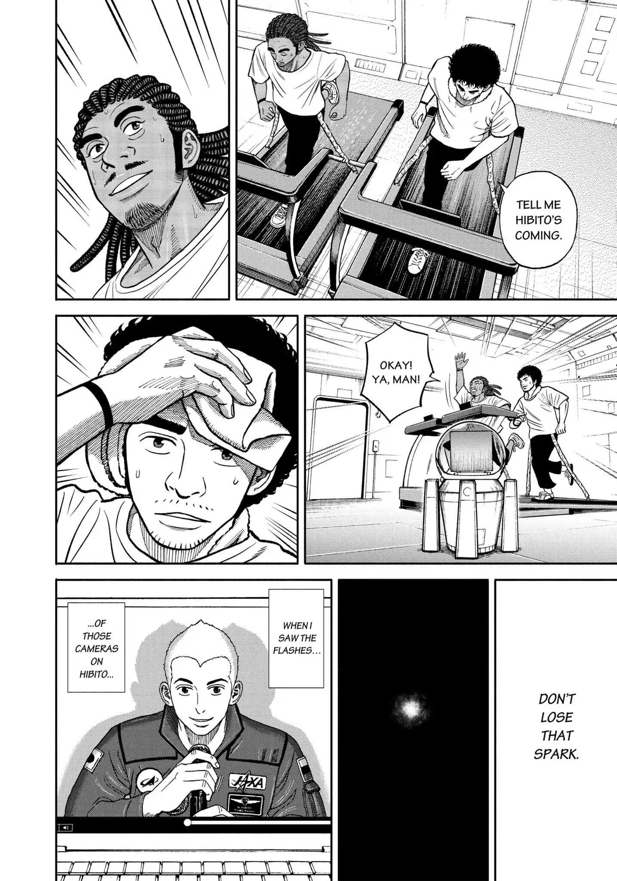 Read Uchuu Kyoudai chapter 342 image 18 on Lezhin
