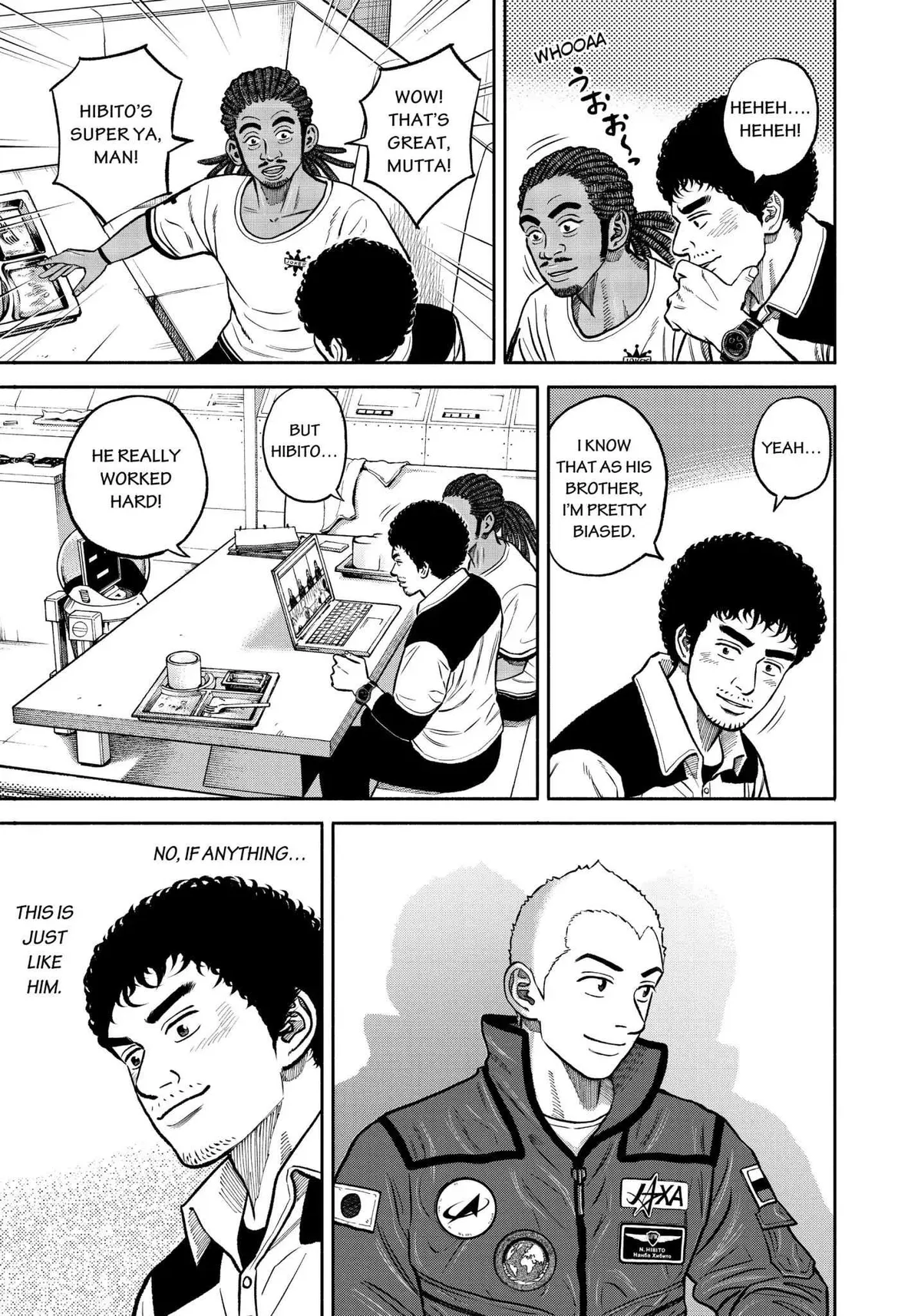 Read Uchuu Kyoudai chapter 342 image 5 on Lezhin