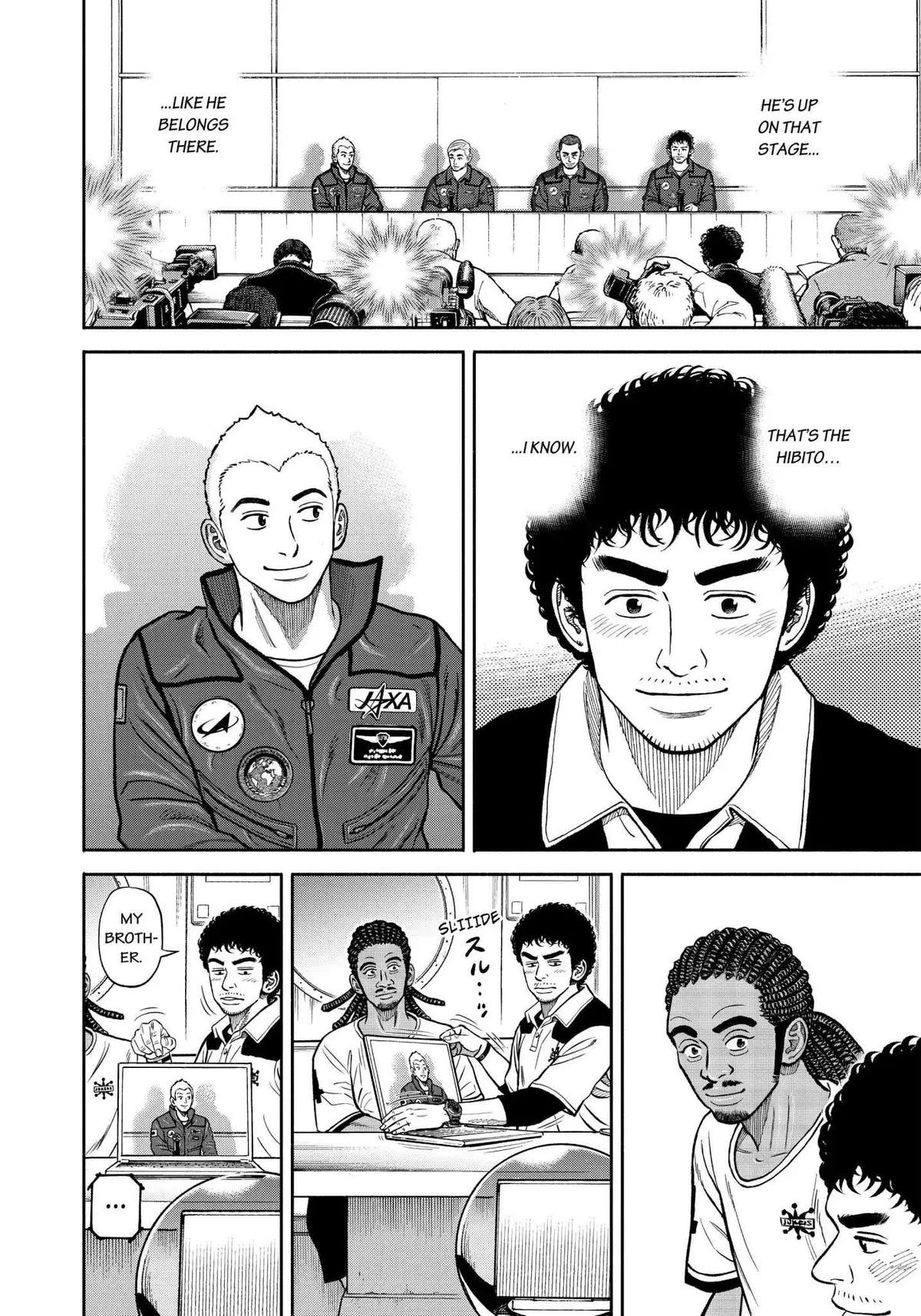 Read Uchuu Kyoudai chapter 342 image 6 on Lezhin