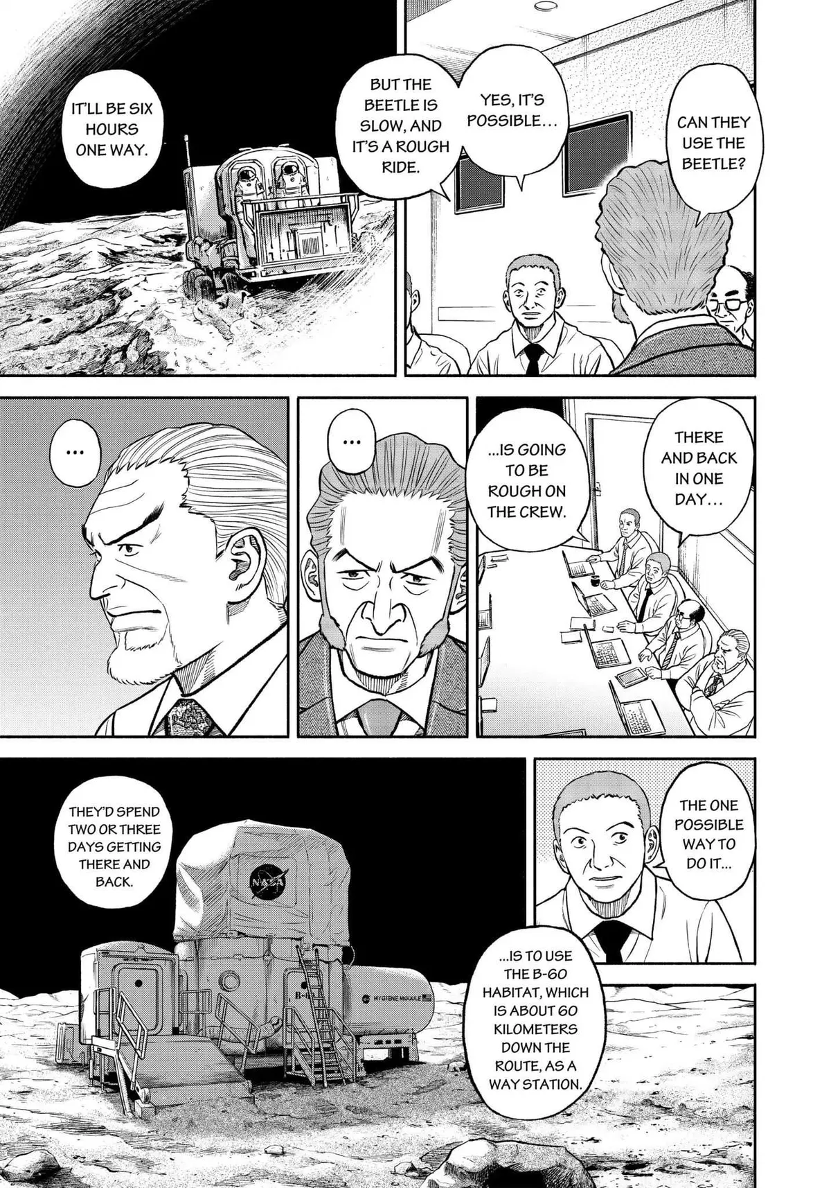 Read Uchuu Kyoudai chapter 342 image 9 on Lezhin