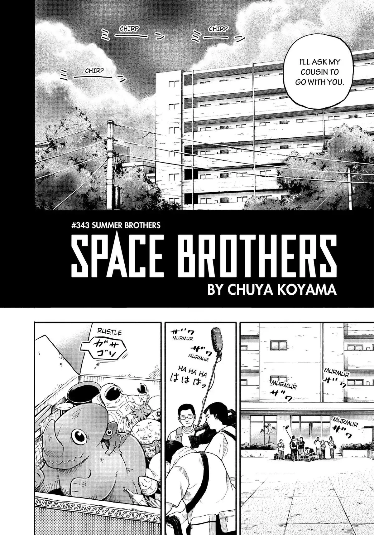 Read Uchuu Kyoudai chapter 343 image 4 on Lezhin