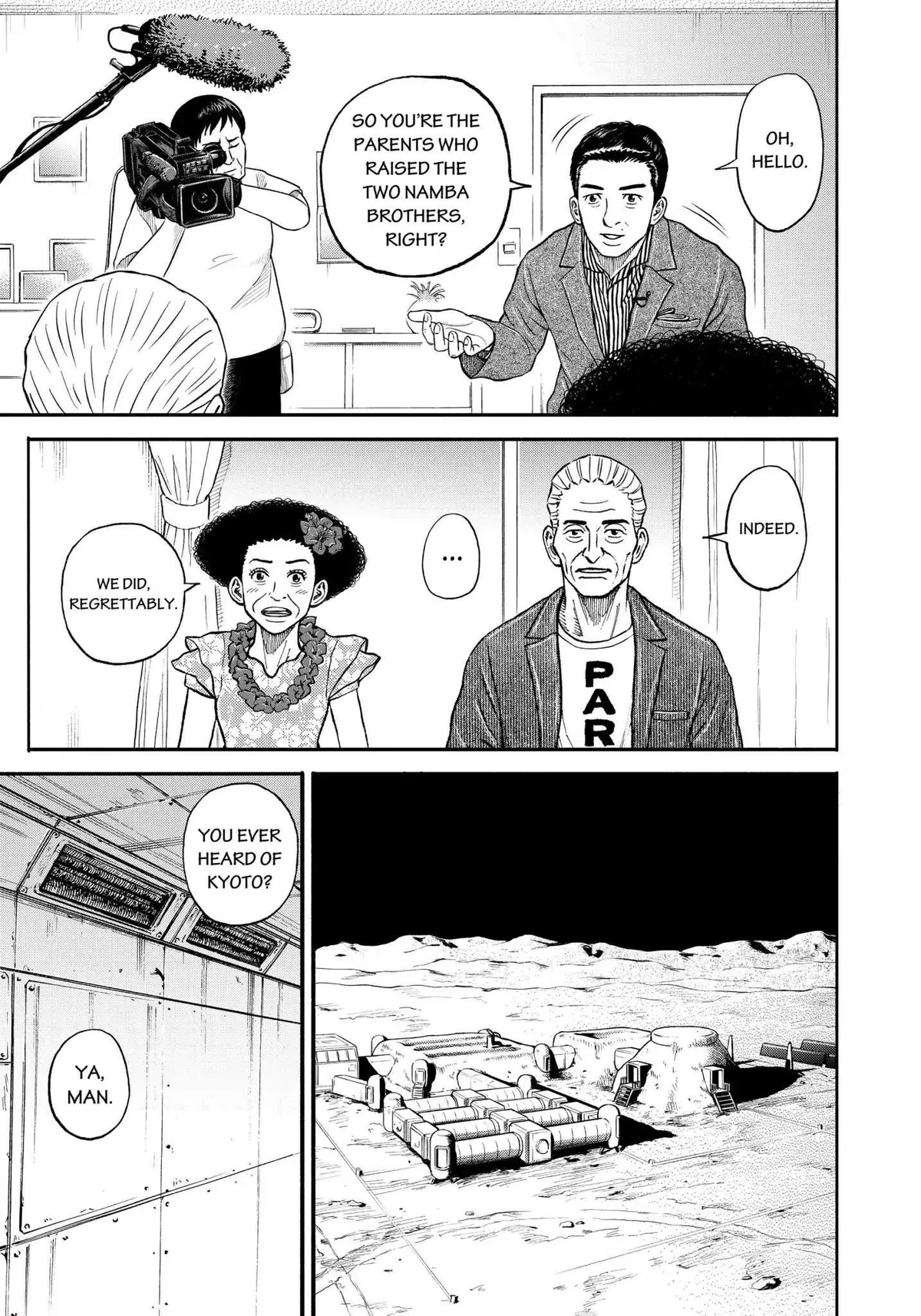 Read Uchuu Kyoudai chapter 343 image 7 on Lezhin