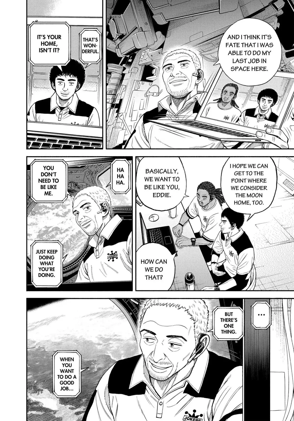 Read Uchuu Kyoudai chapter 344 image 2 on Lezhin