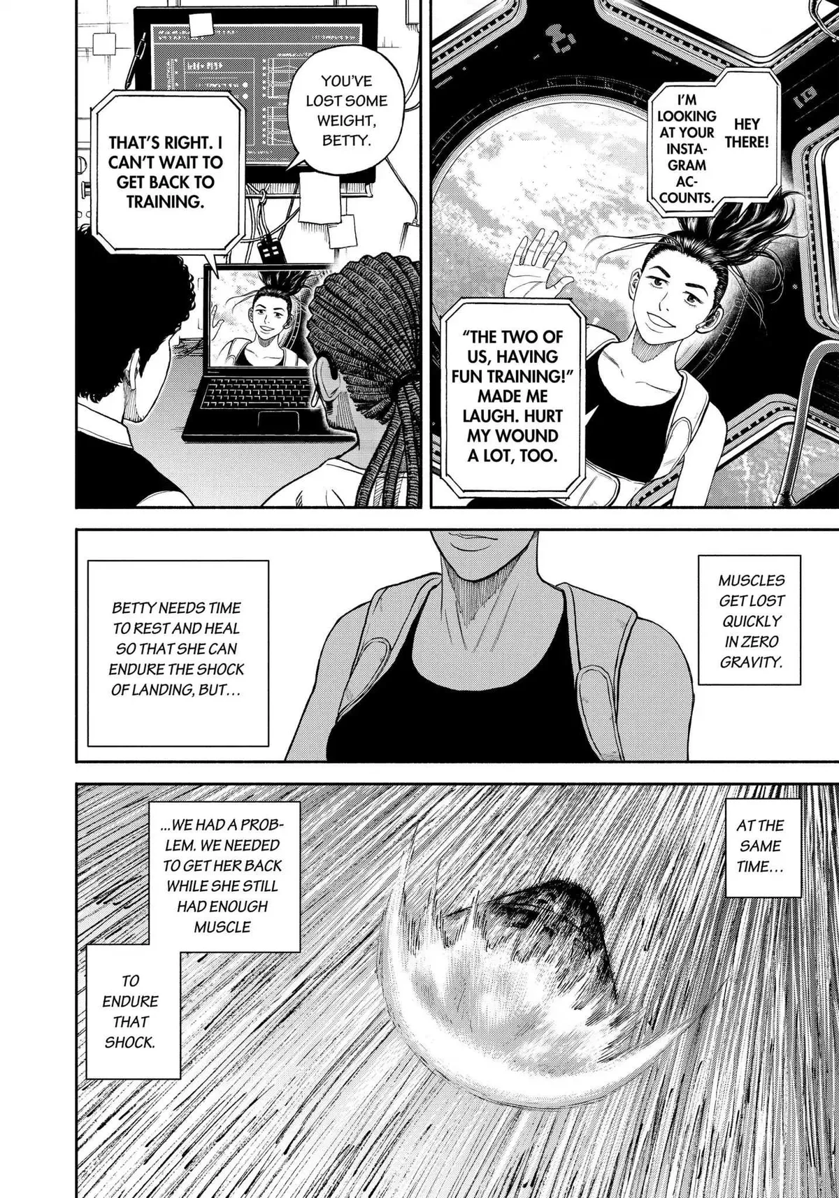 Read Uchuu Kyoudai chapter 344 image 4 on Lezhin