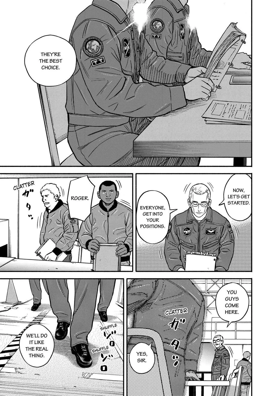 Read Uchuu Kyoudai chapter 349 image 16 on Lezhin
