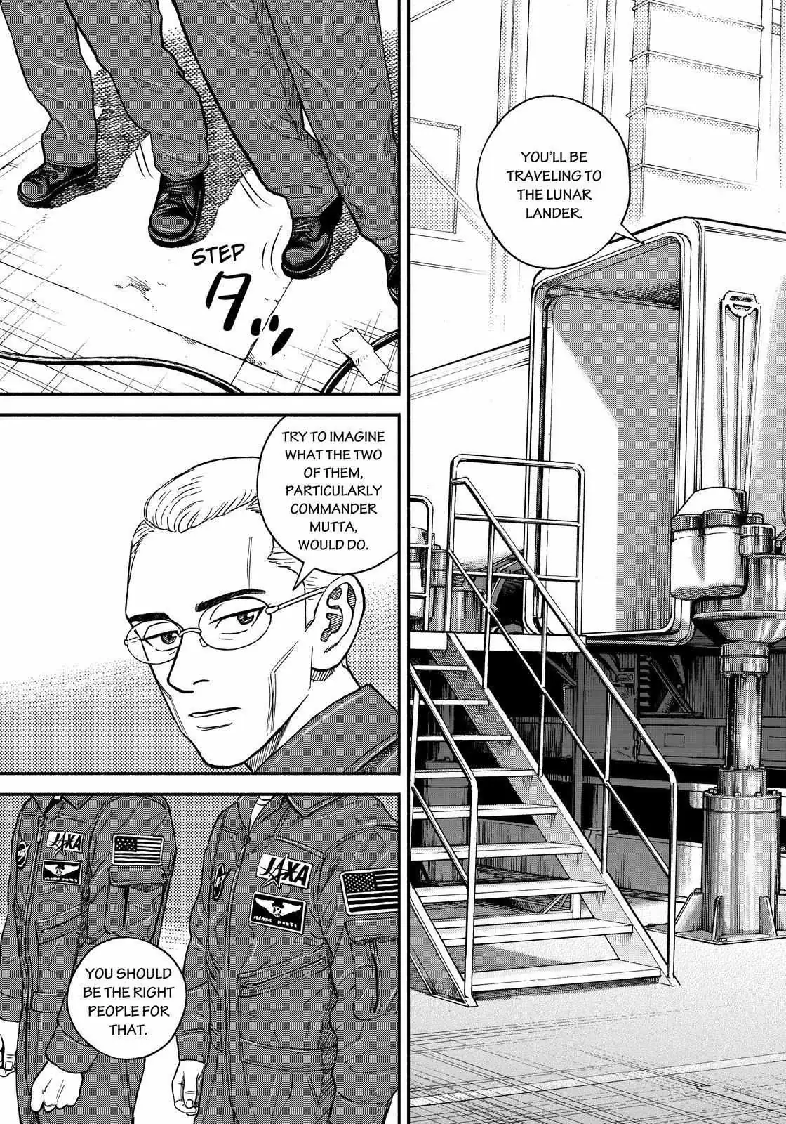 Read Uchuu Kyoudai chapter 349 image 18 on Lezhin