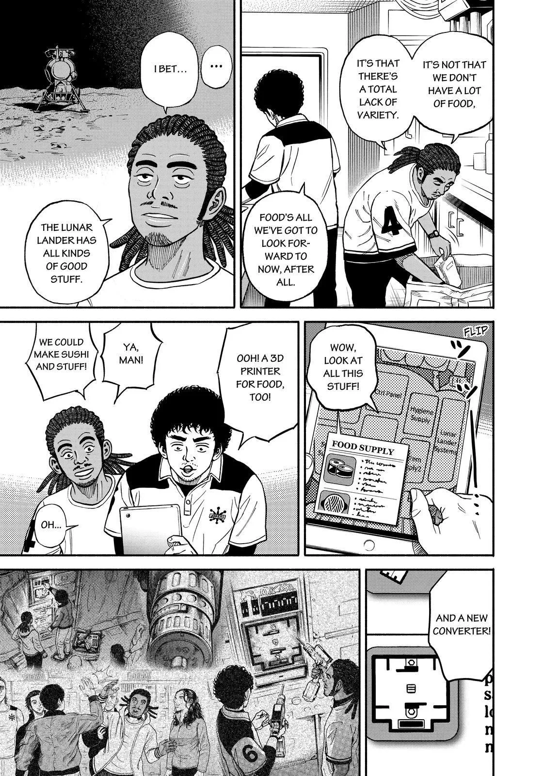 Read Uchuu Kyoudai chapter 349 image 6 on Lezhin