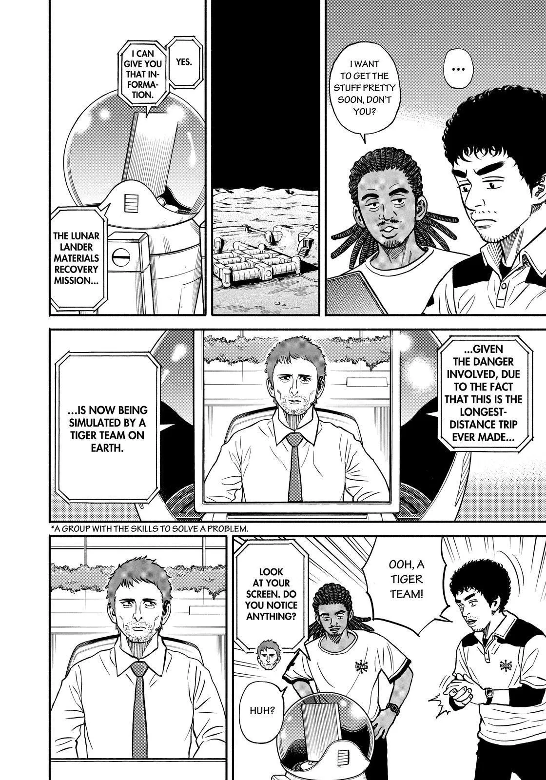 Read Uchuu Kyoudai chapter 349 image 7 on Lezhin