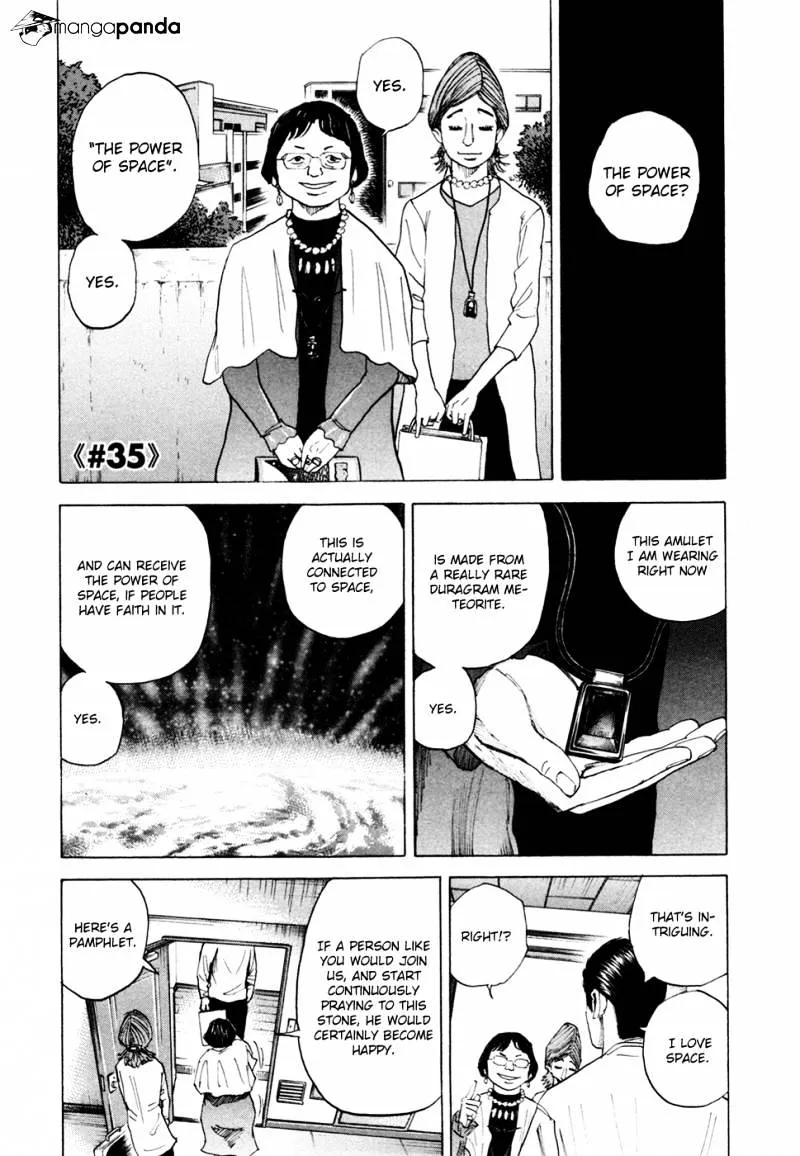 Read Uchuu Kyoudai chapter 35 image 1 on Lezhin
