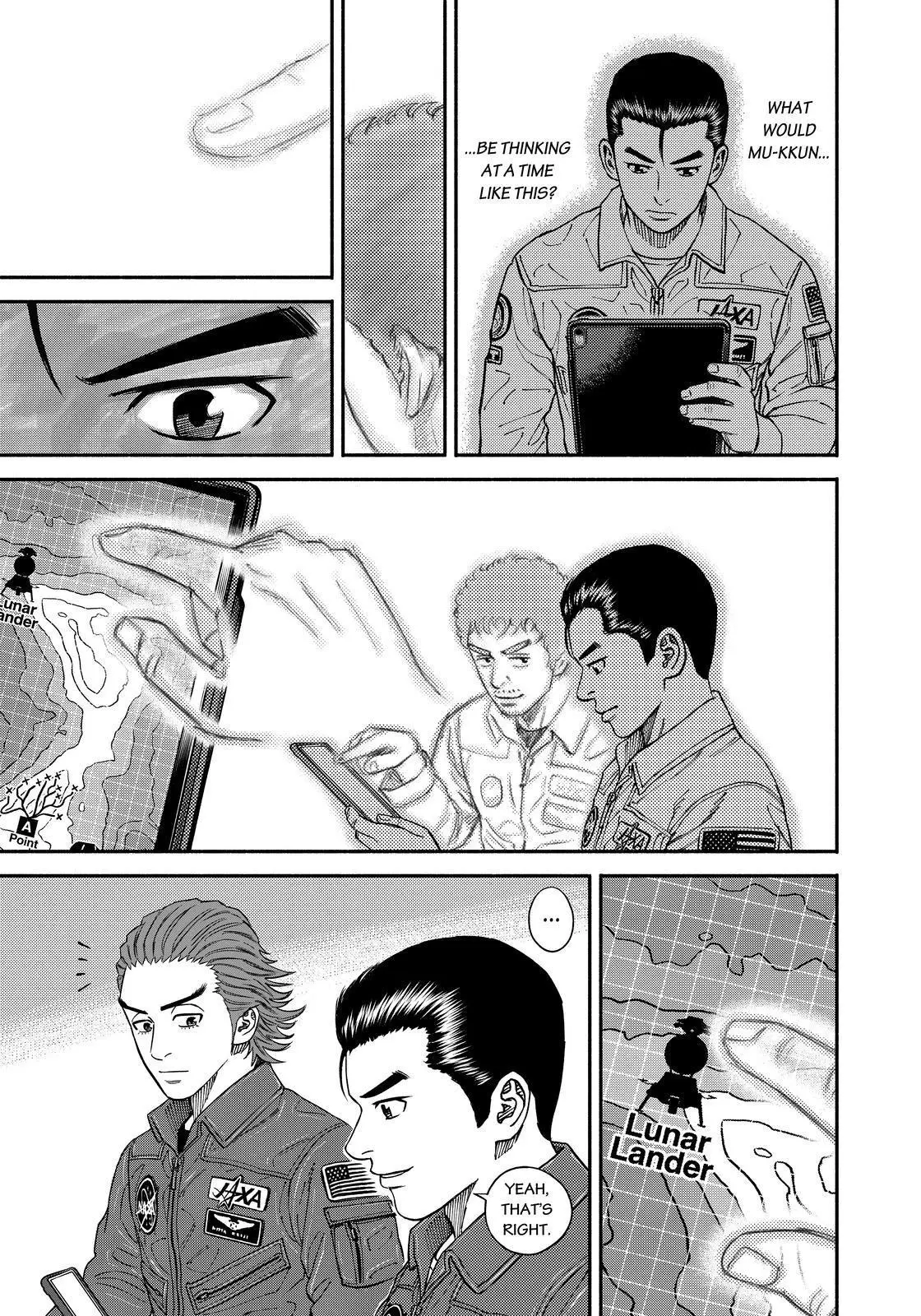 Read Uchuu Kyoudai chapter 350 image 18 on Lezhin