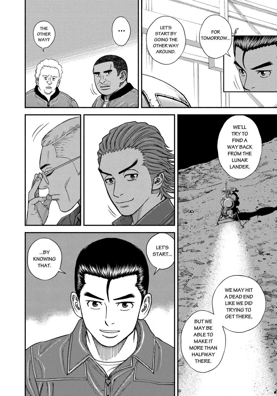 Read Uchuu Kyoudai chapter 350 image 19 on Lezhin