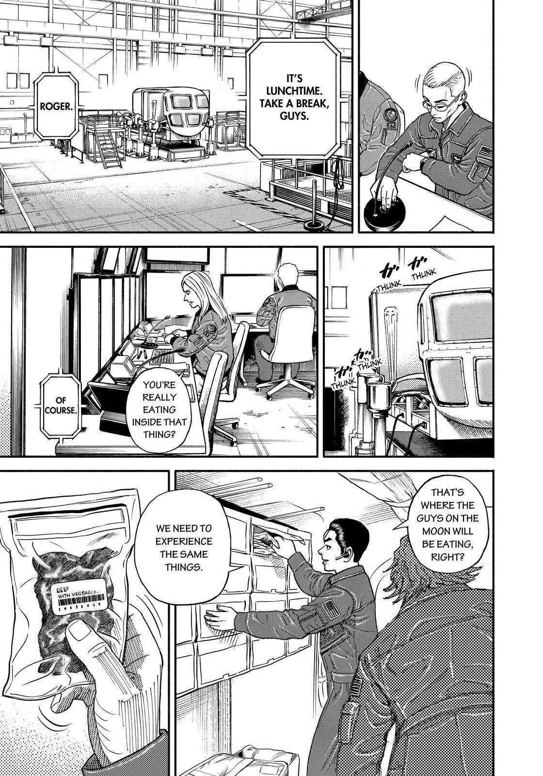 Read Uchuu Kyoudai chapter 350 image 4 on Lezhin